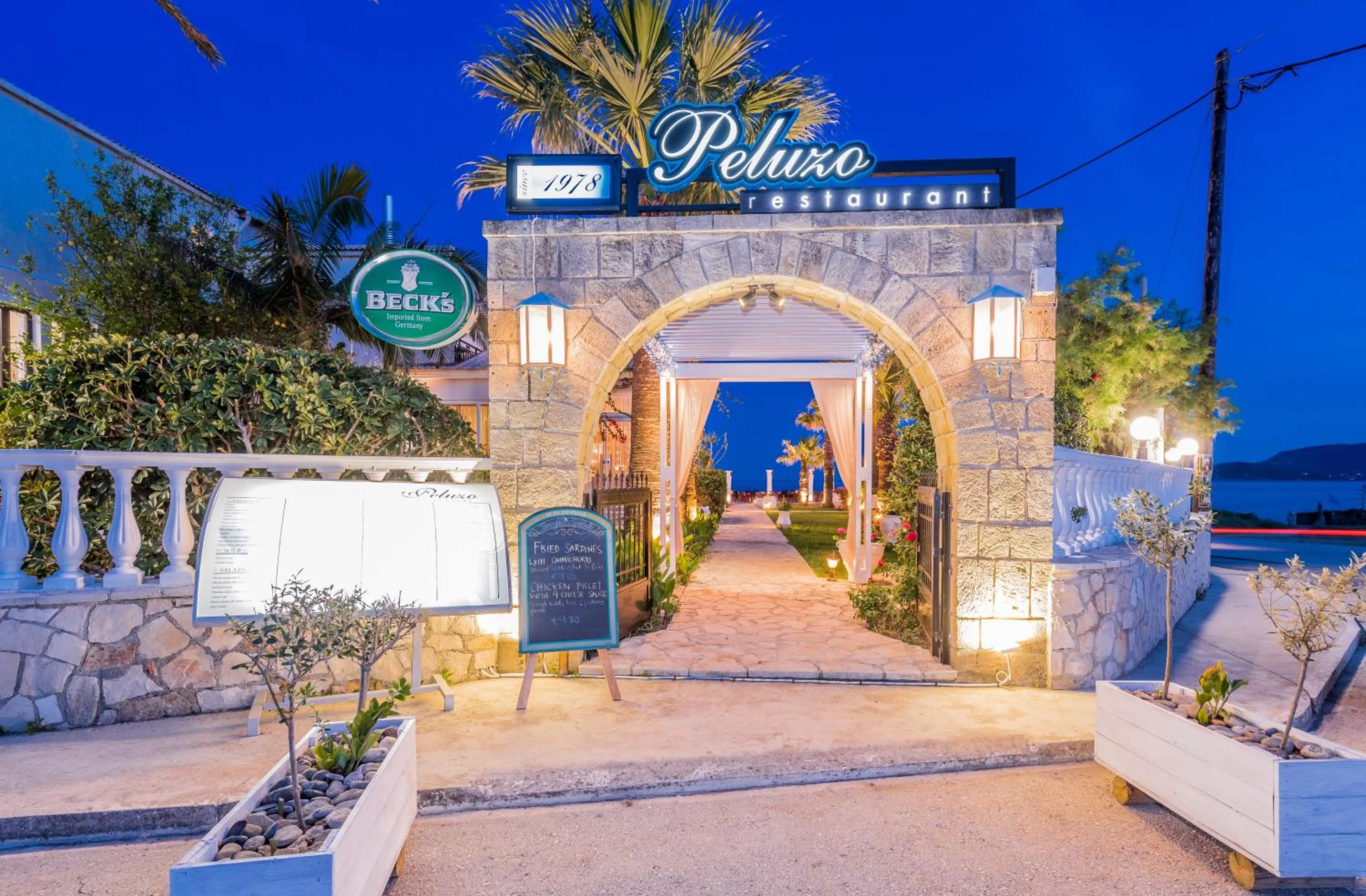 Property building in Crystal Beach Hotel