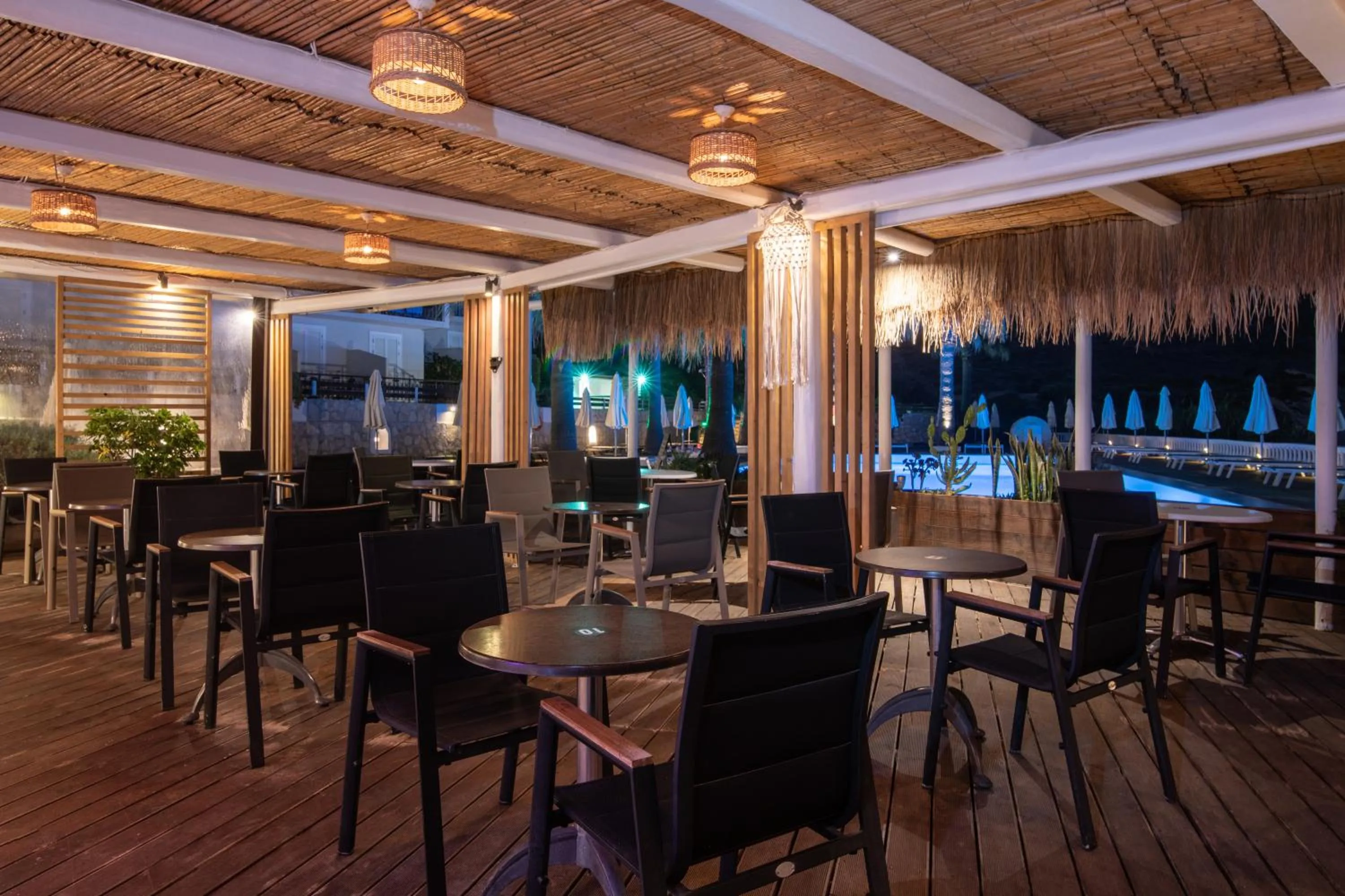 Swimming pool in Crystal Beach Hotel