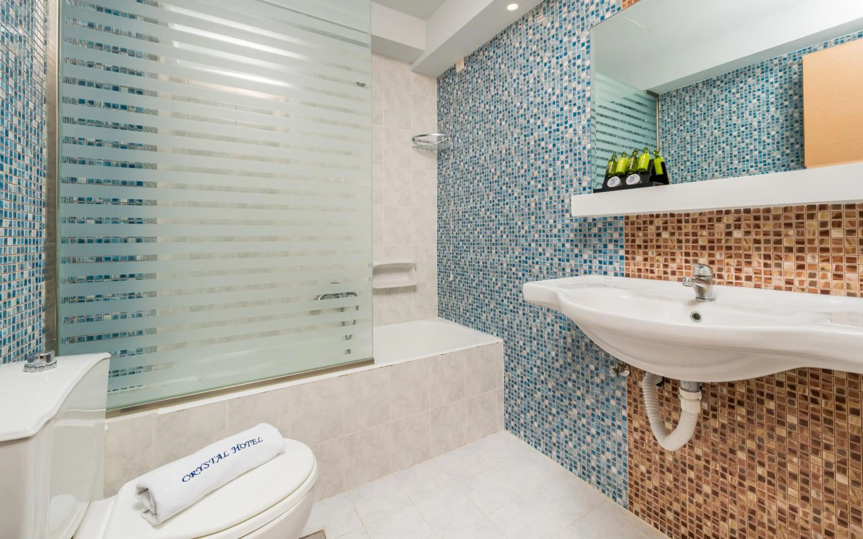 Bathroom in Crystal Beach Hotel