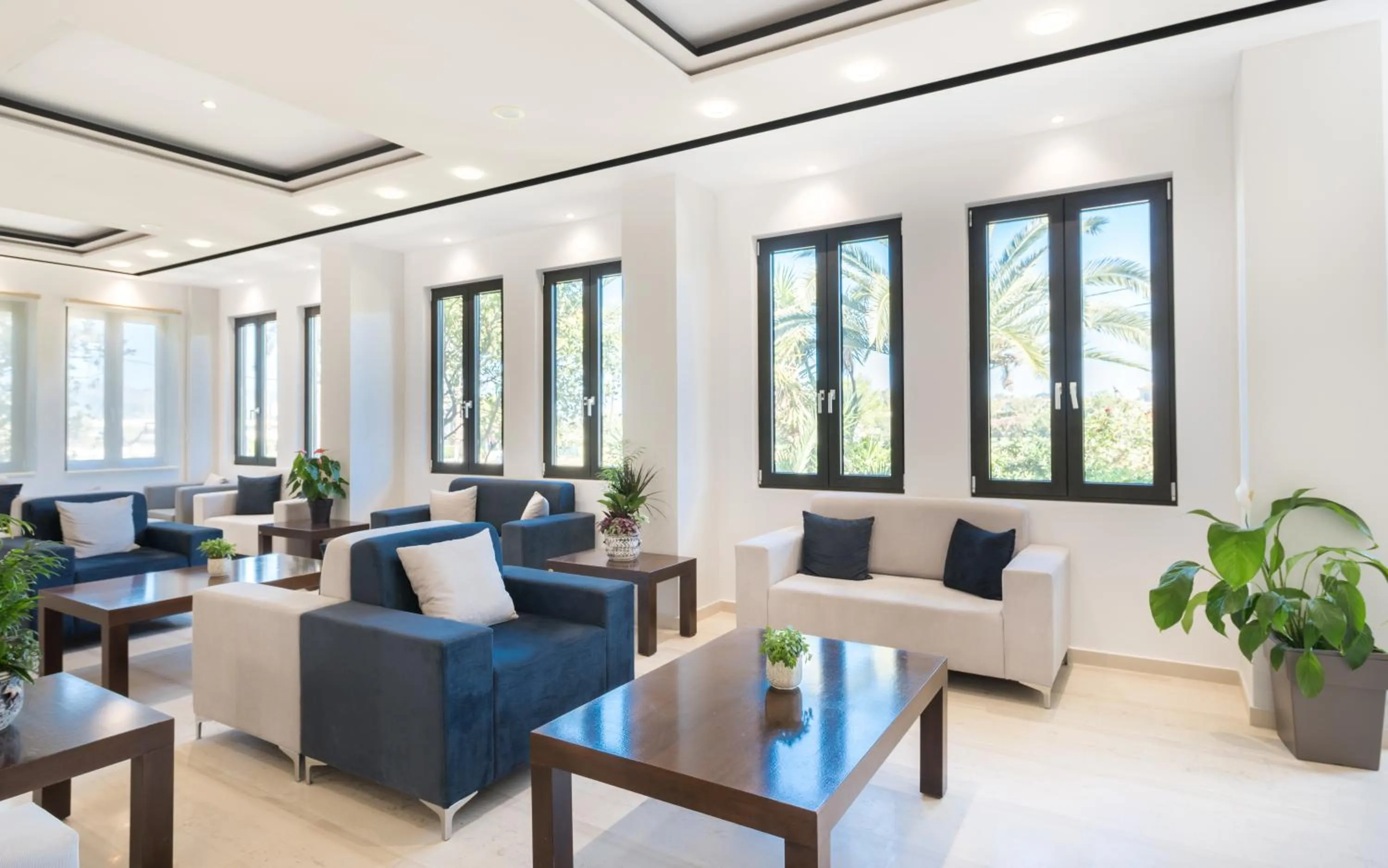 Lobby or reception in Crystal Beach Hotel