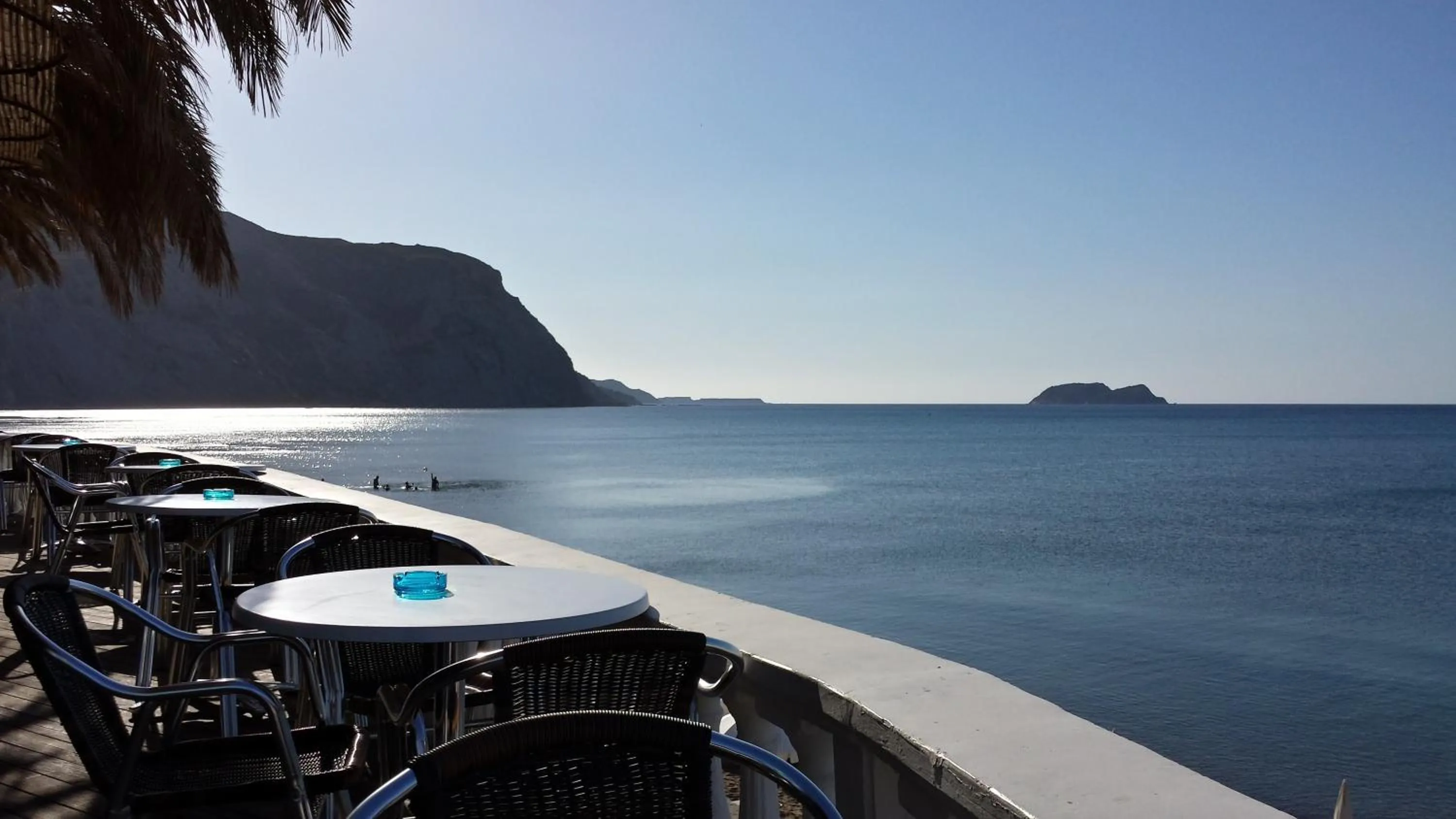 Patio in Crystal Beach Hotel