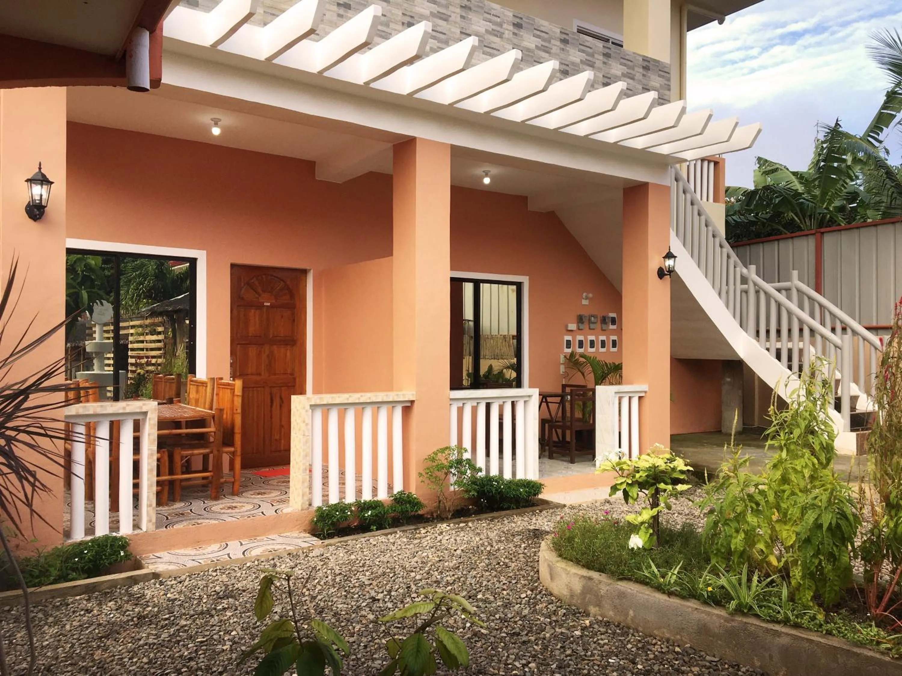 Patio in SMAK's Hotel