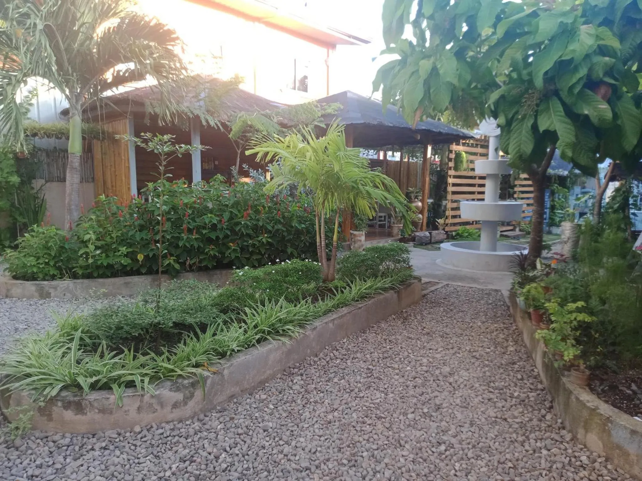 Garden in SMAK's Hotel