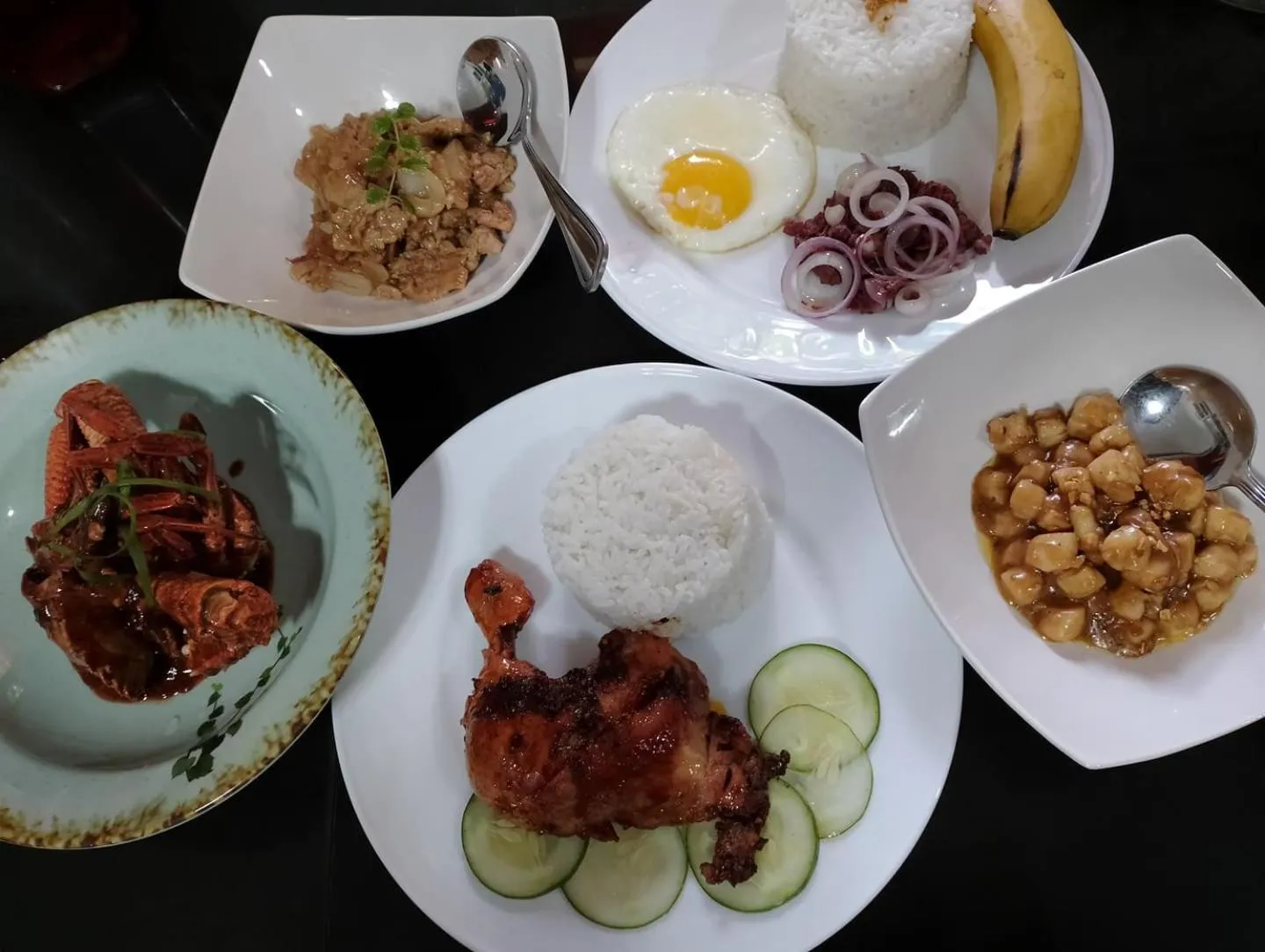 Food close-up in SMAK's Hotel