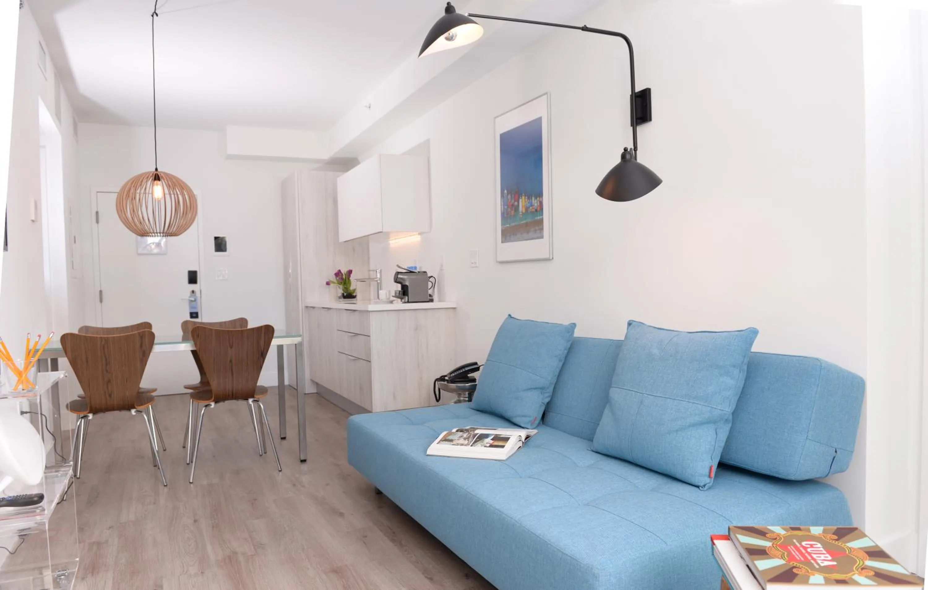 Living room in 6080 Design Hotel by Eskape Collection