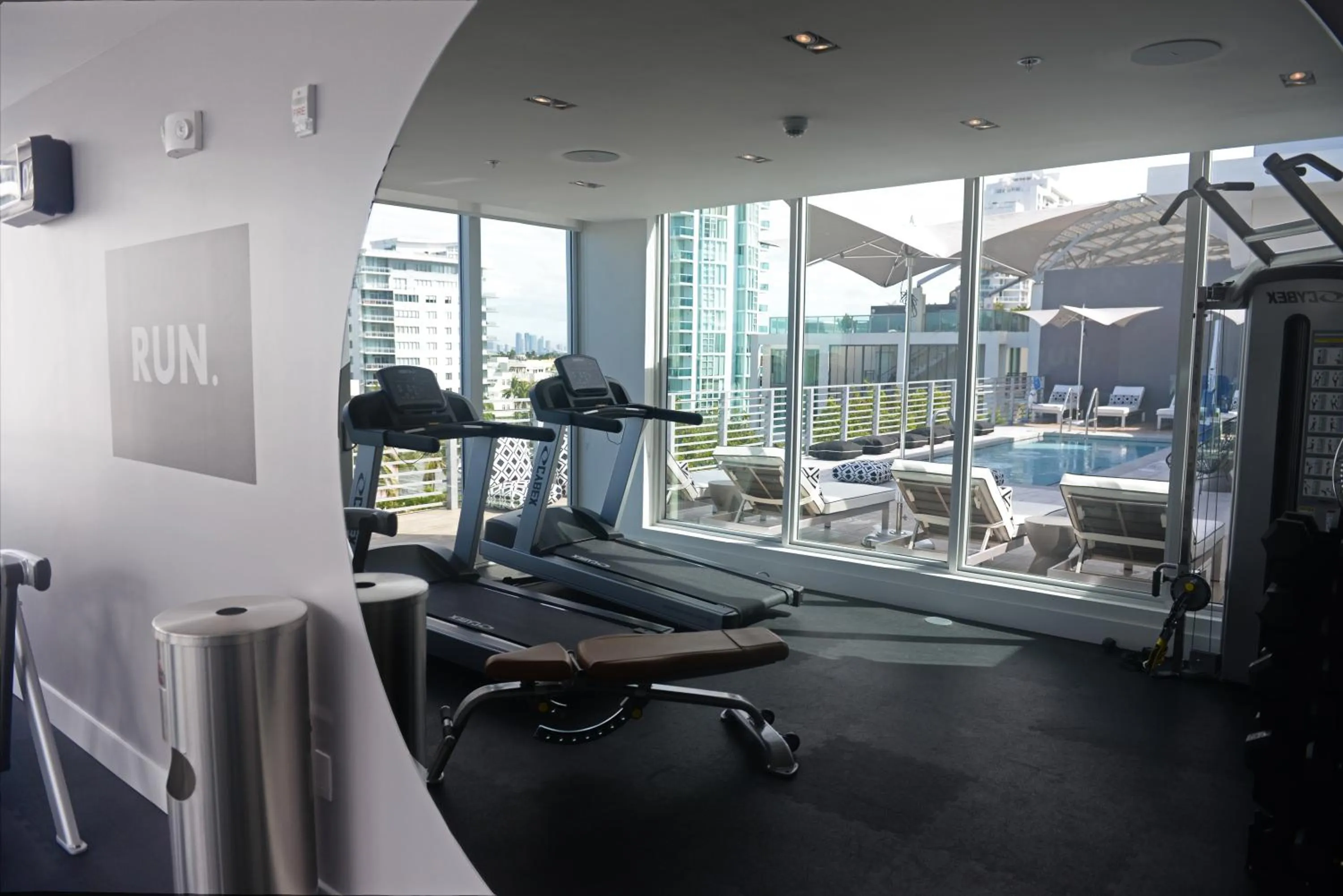 Fitness centre/facilities in 6080 Design Hotel by Eskape Collection