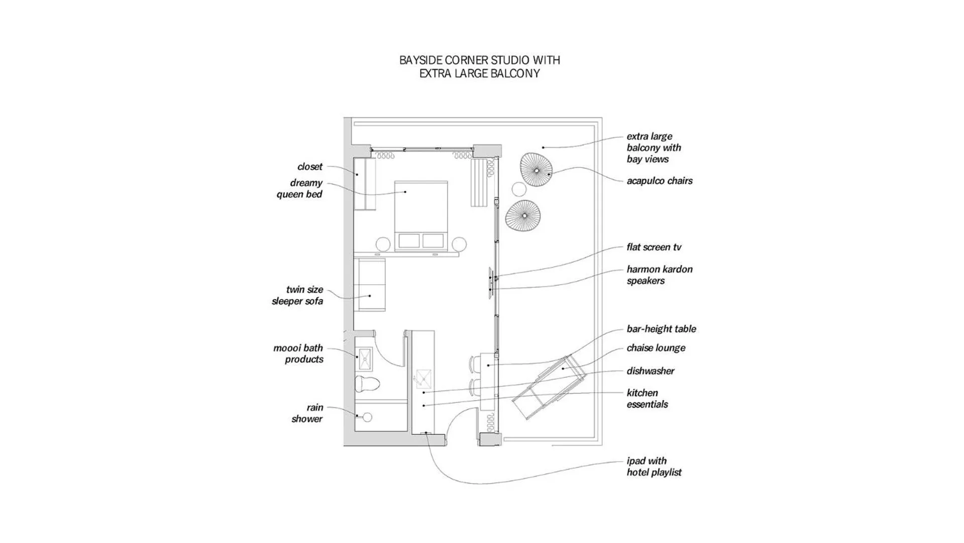 Bedroom in 6080 Design Hotel by Eskape Collection
