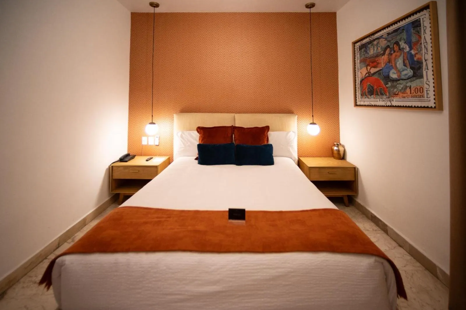 Bed in Hotel Roma 191