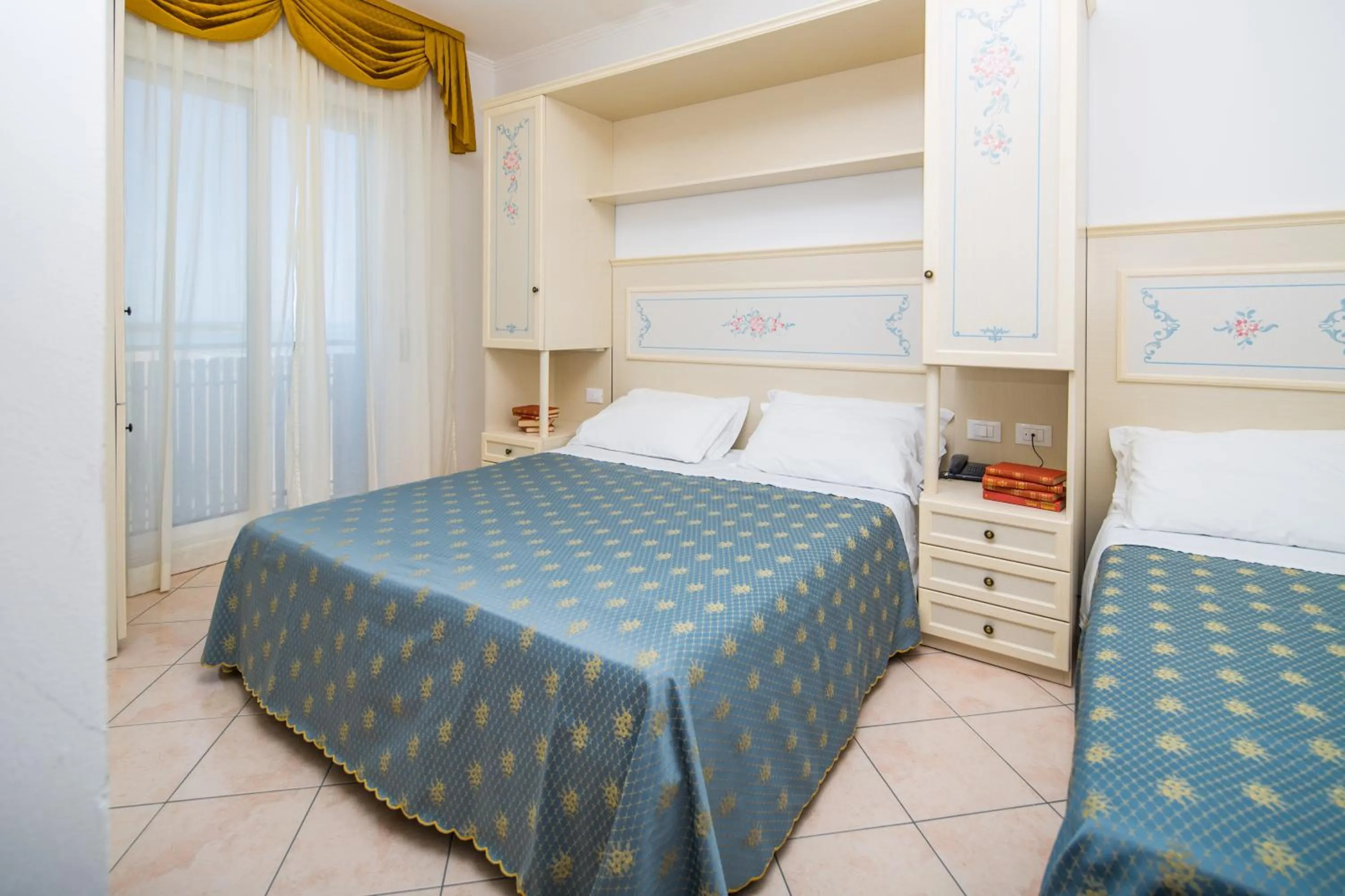 Bed in Hotel Principe