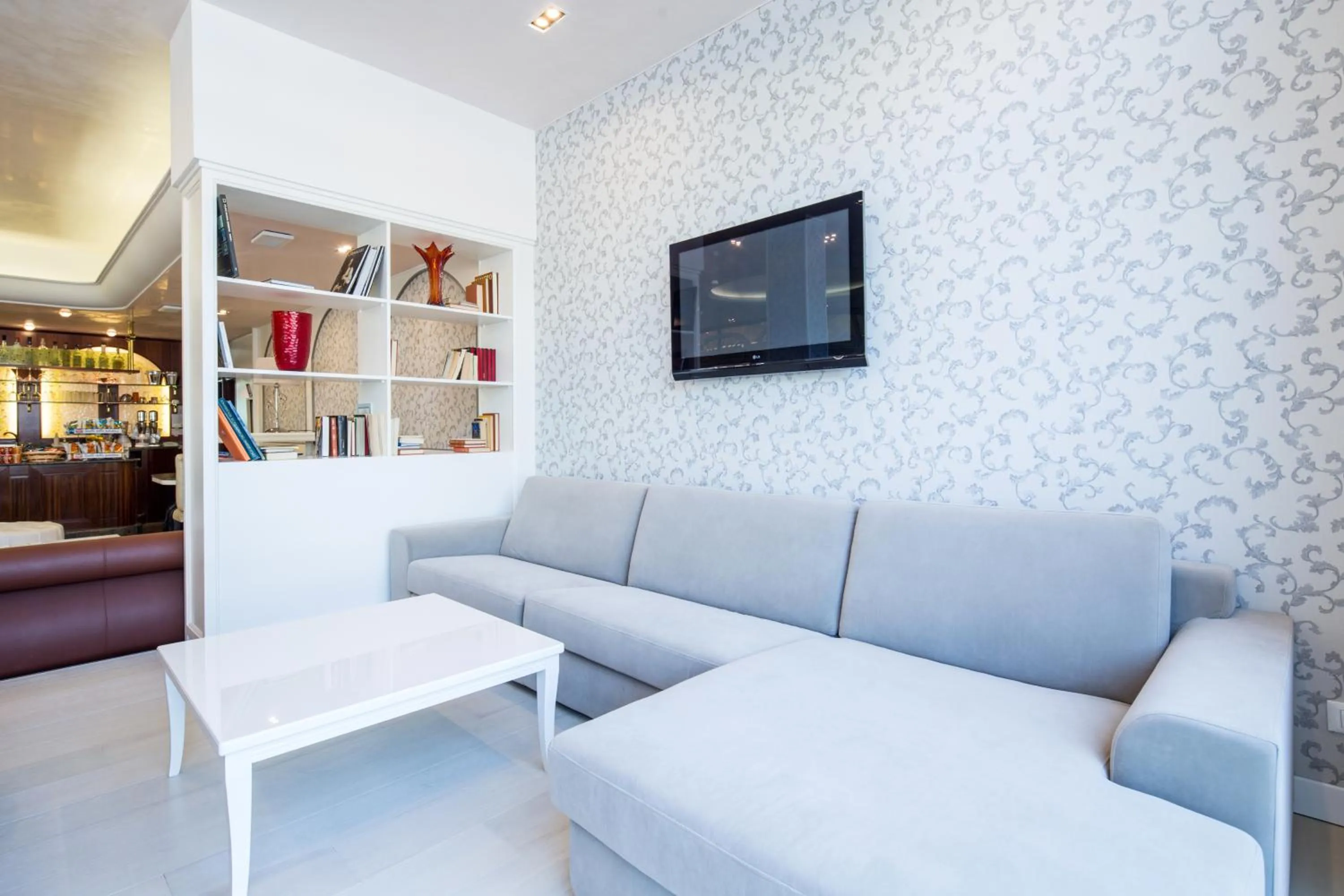 Seating area in Hotel Principe