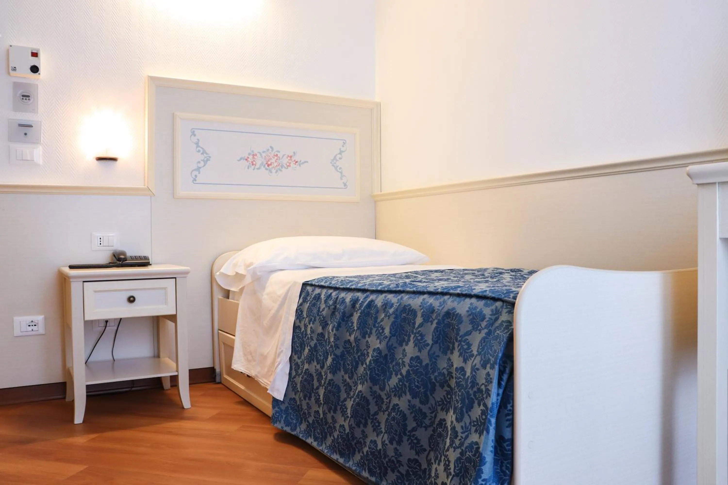 Bed in Hotel Principe