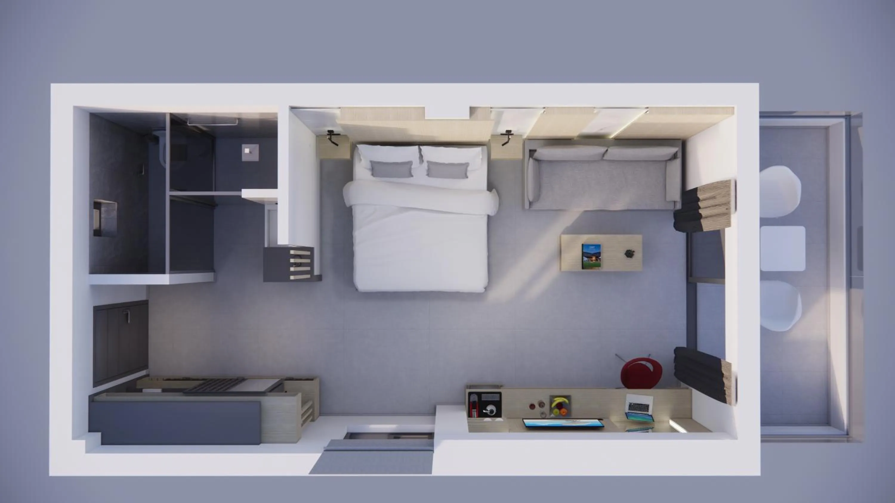 Photo of the whole room in Oscar Suites & Village