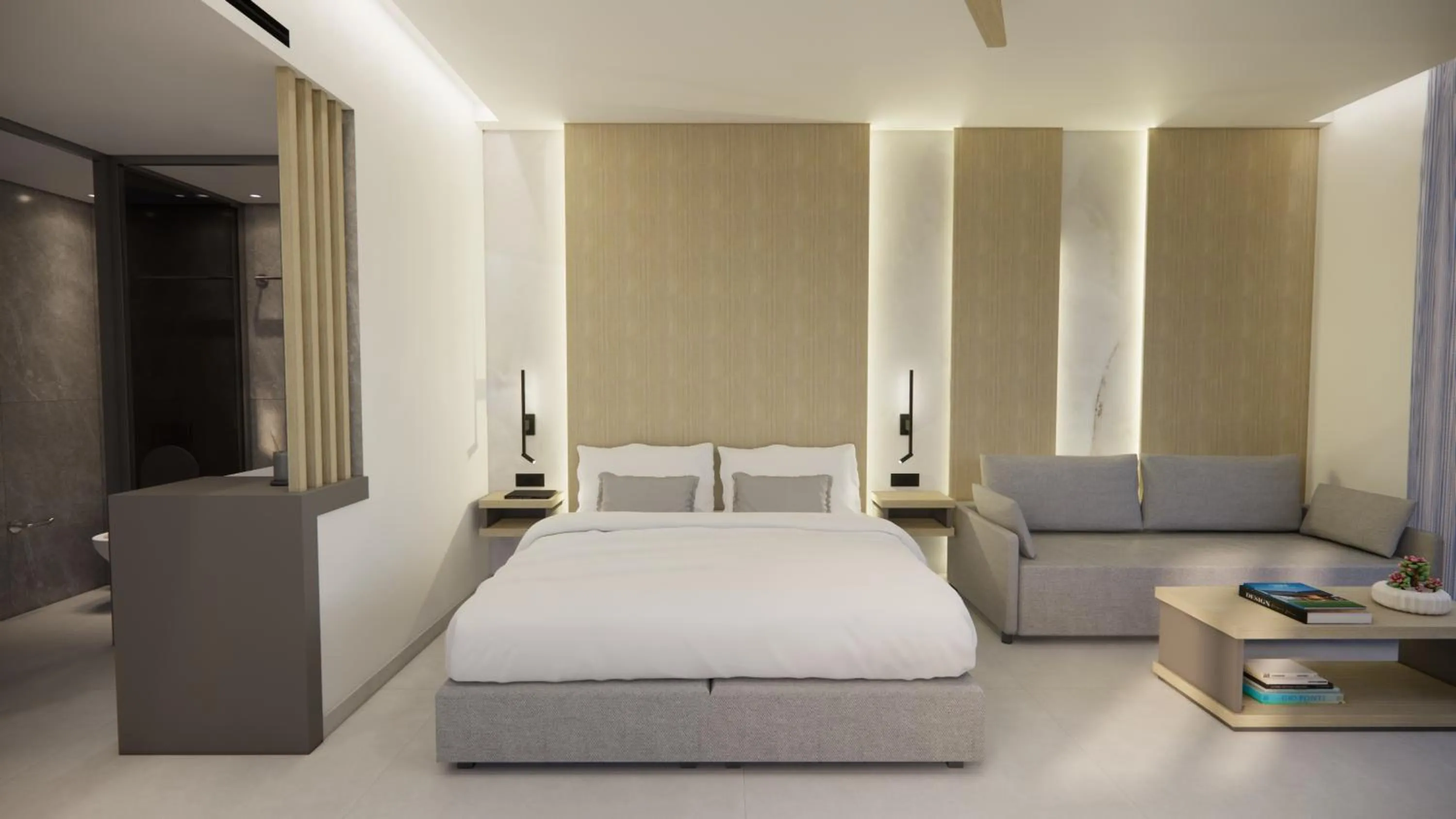 Bed in Oscar Suites & Village