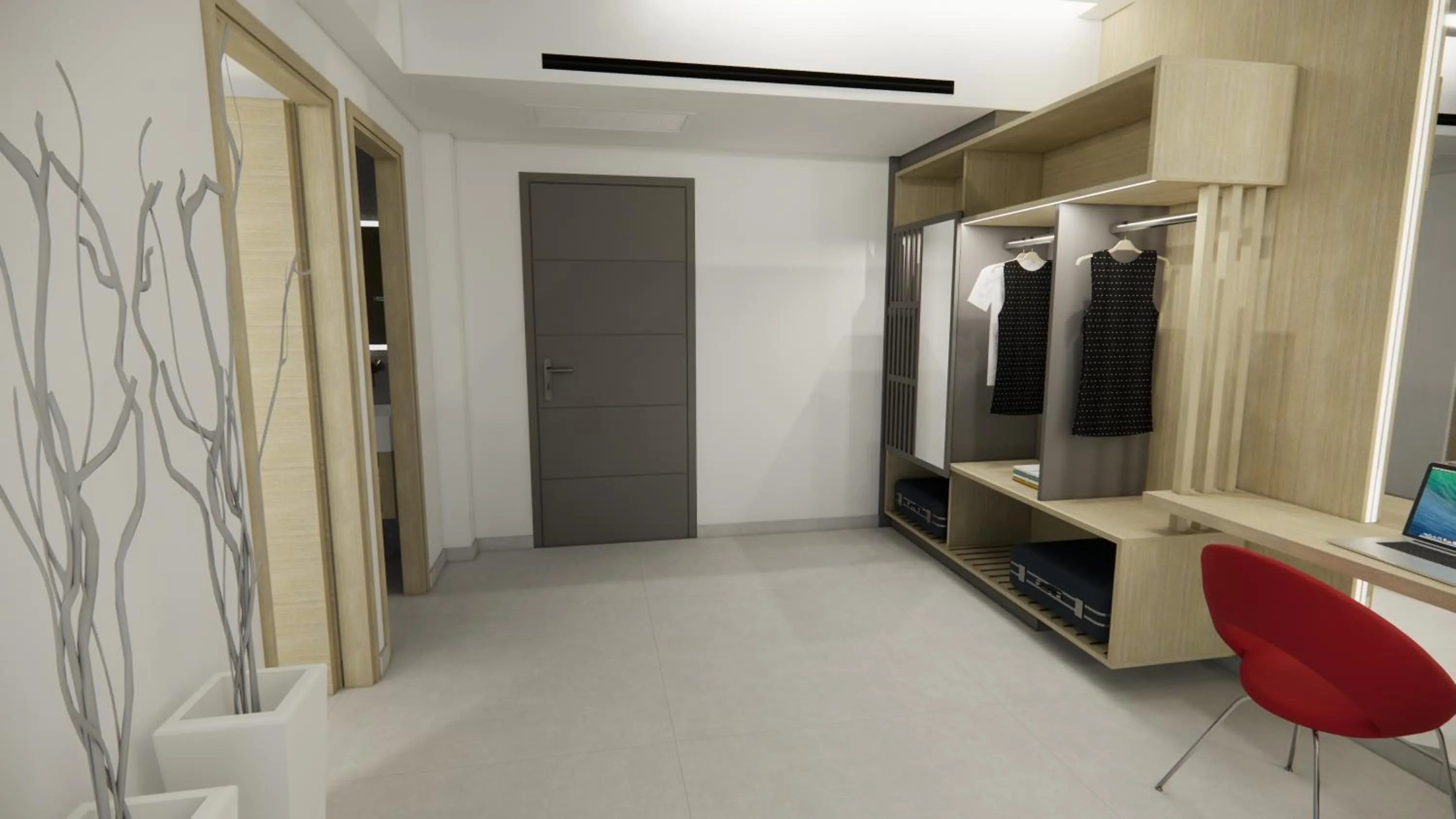 wardrobe in Oscar Suites & Village