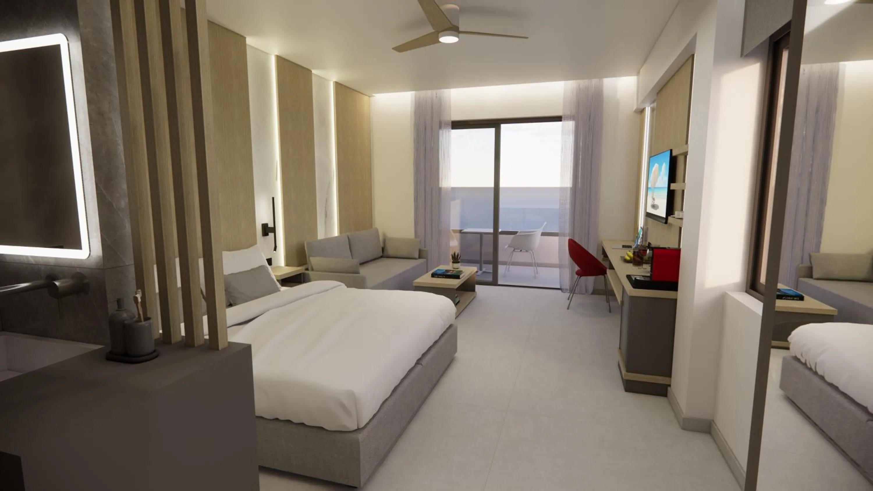 Bed in Oscar Suites & Village