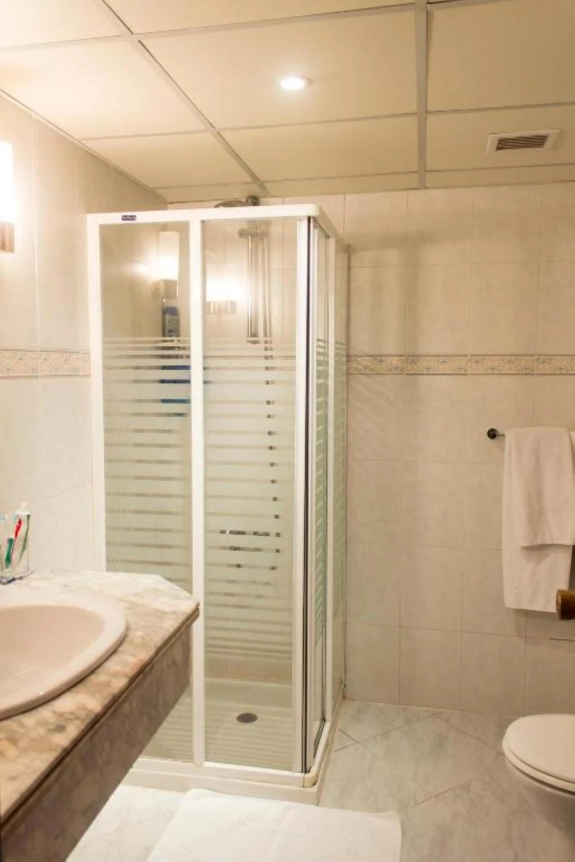 Shower in Lotus Bay Resort