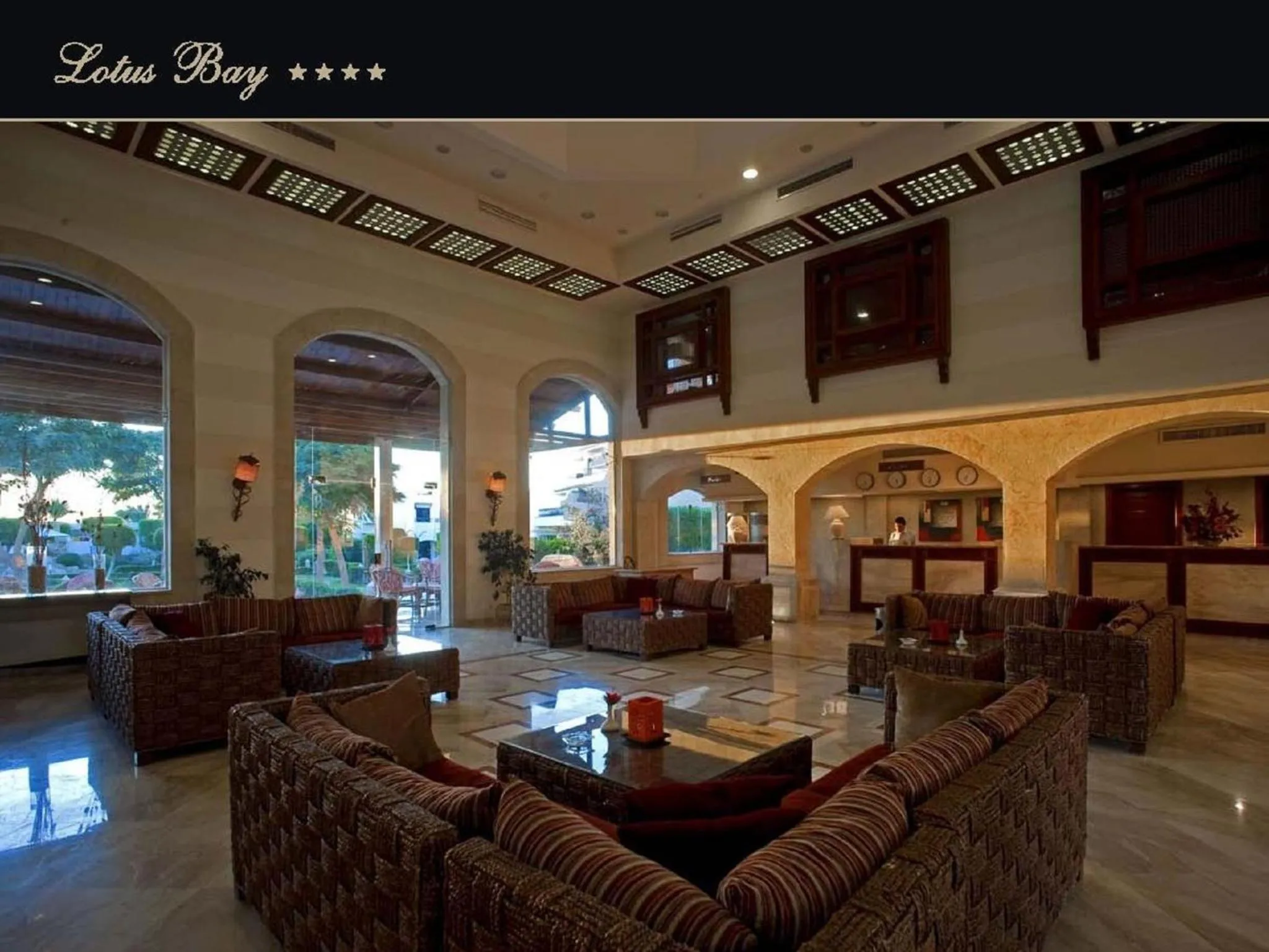 Lobby or reception in Lotus Bay Resort