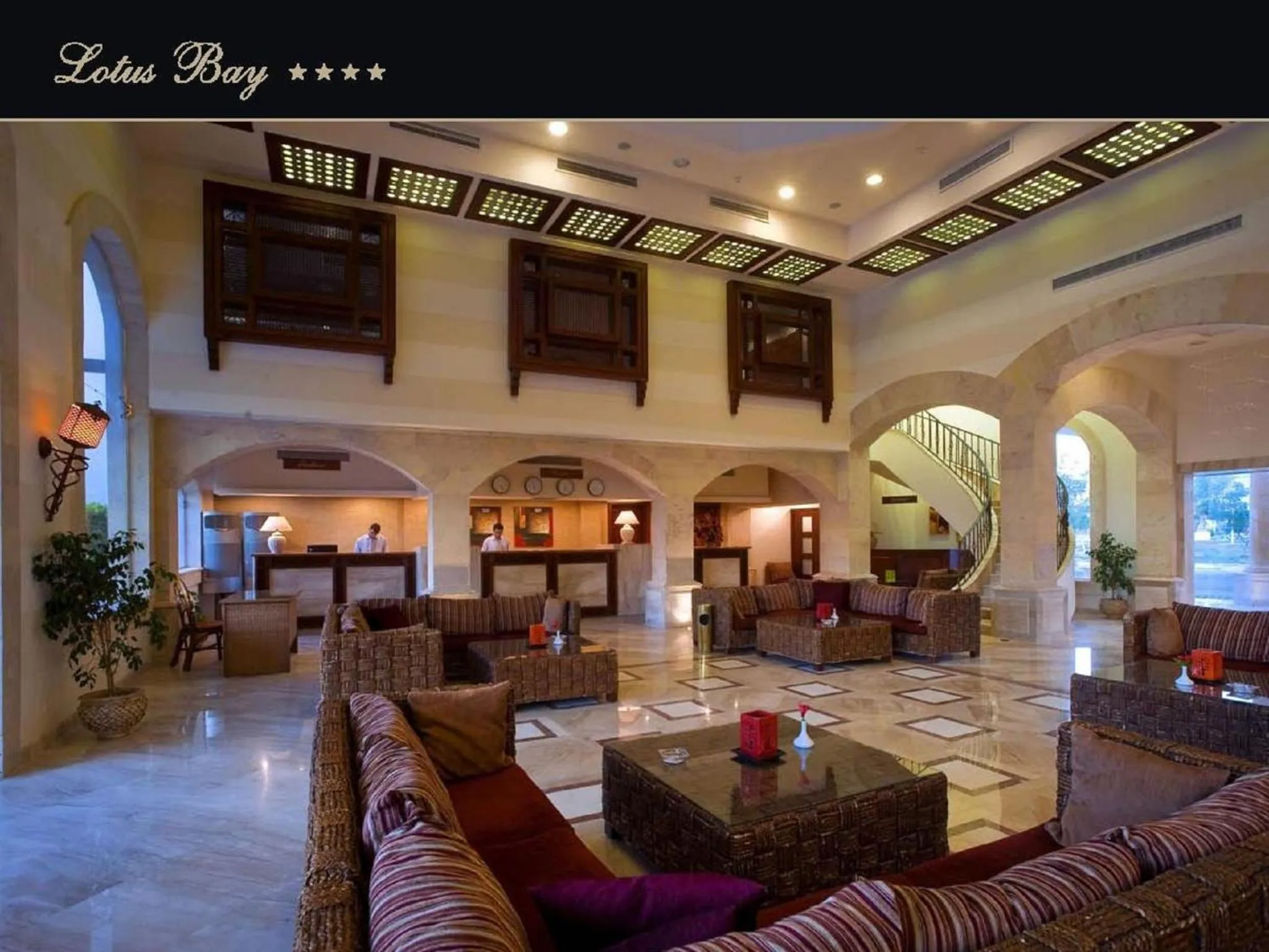 Lobby or reception in Lotus Bay Resort