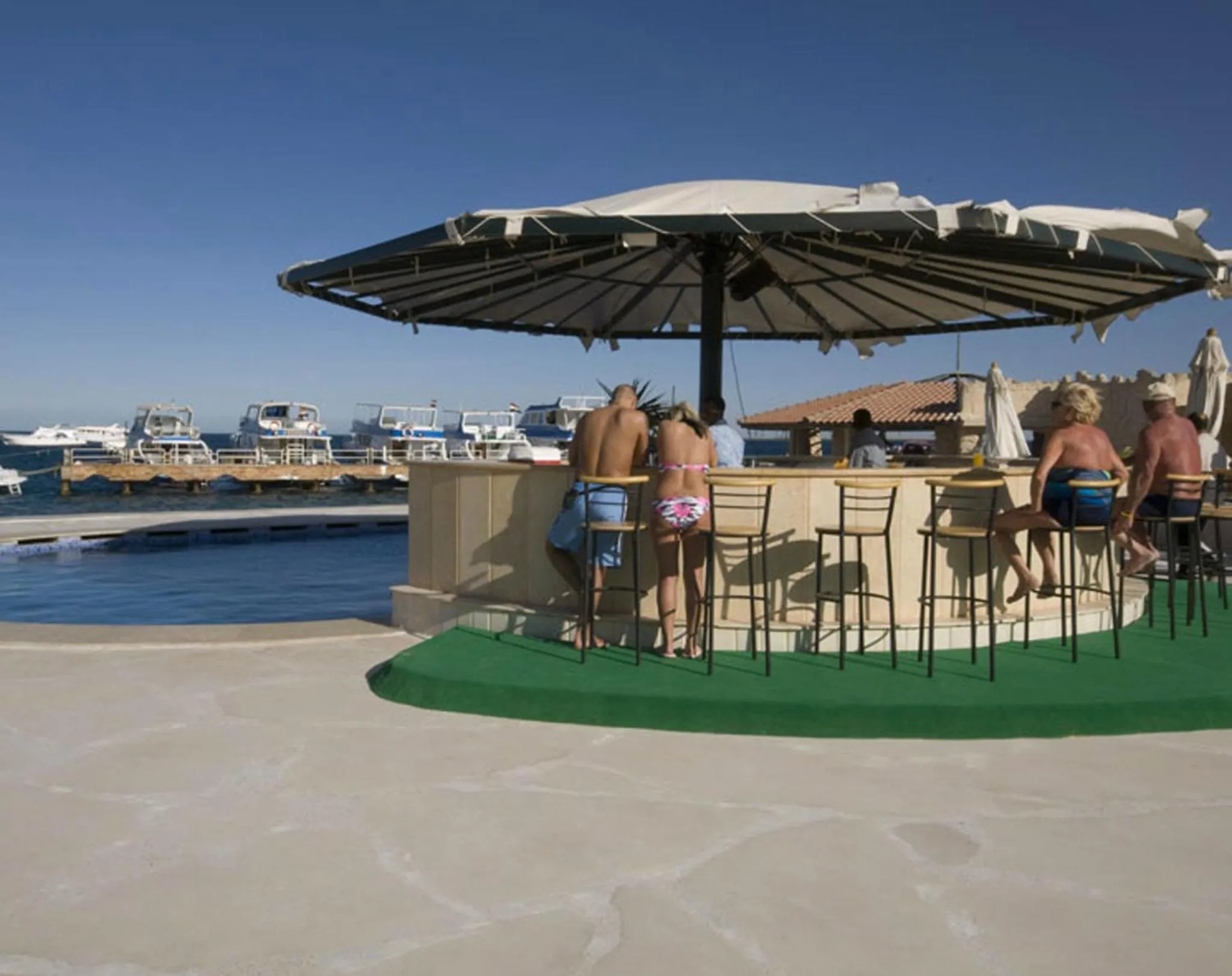 Lounge or bar in Lotus Bay Resort