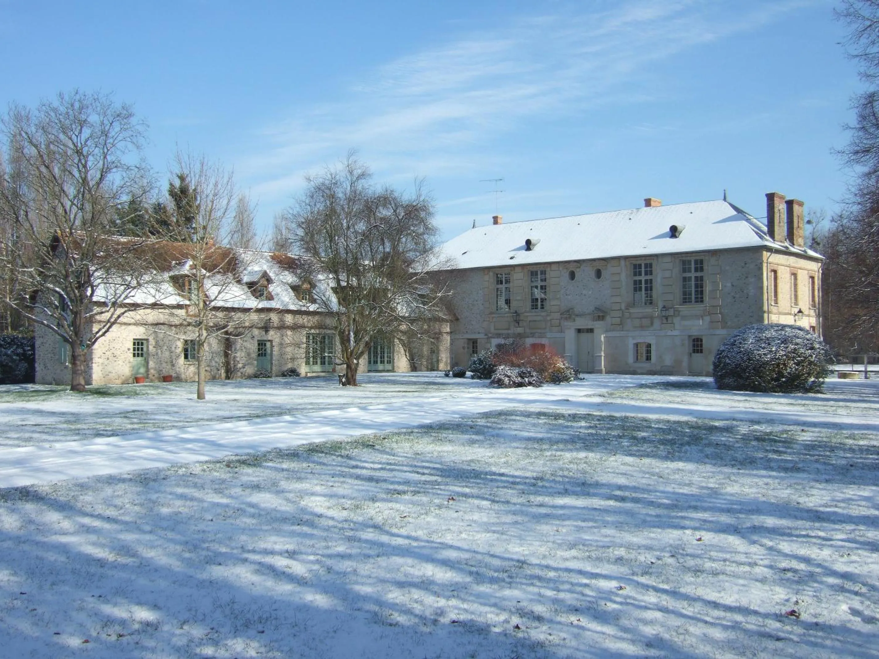 Winter in Gite et Chambres d'Hôtes Clos de Mondetour