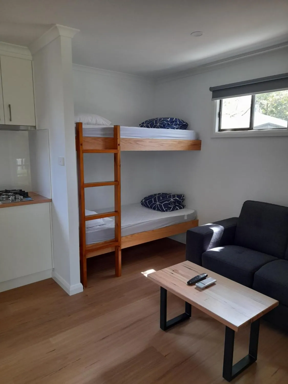 Bed in Myrtleford Holiday Park