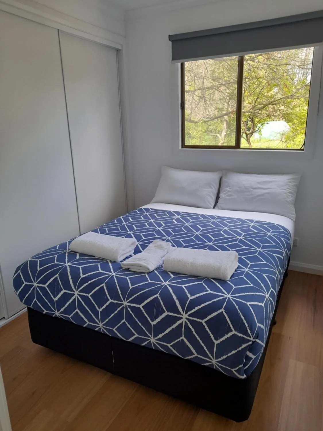 Bed in Myrtleford Holiday Park