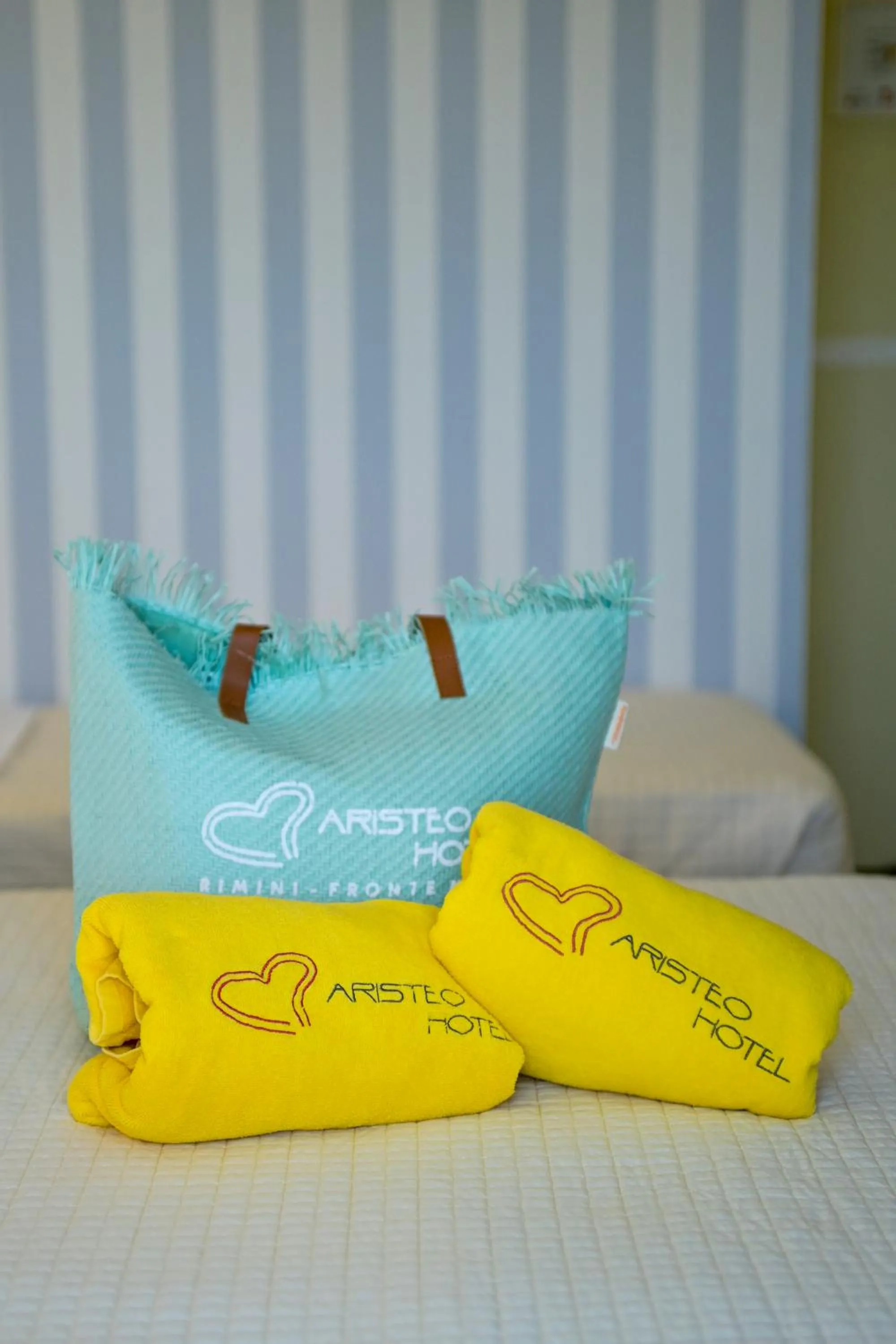 Decorative detail, Bed in Hotel Aristeo