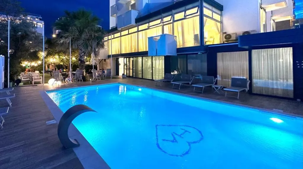 Garden view in Hotel Aristeo