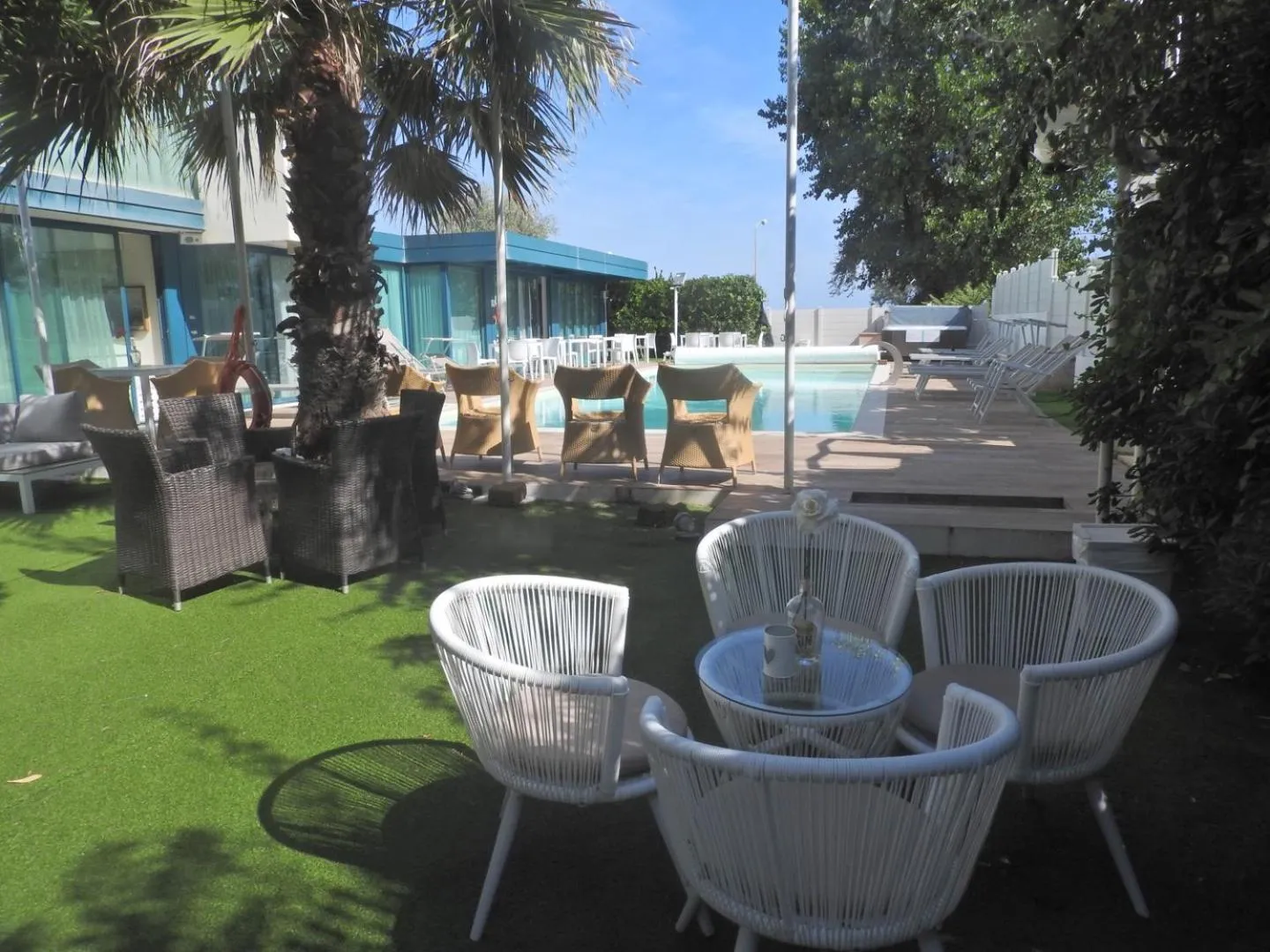 Garden in Hotel Aristeo