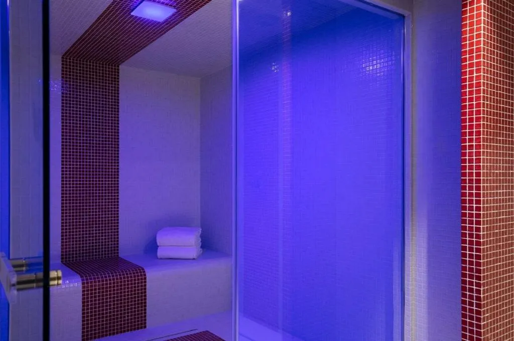 Steam room in Les Hauts de Loire Relais & Châteaux