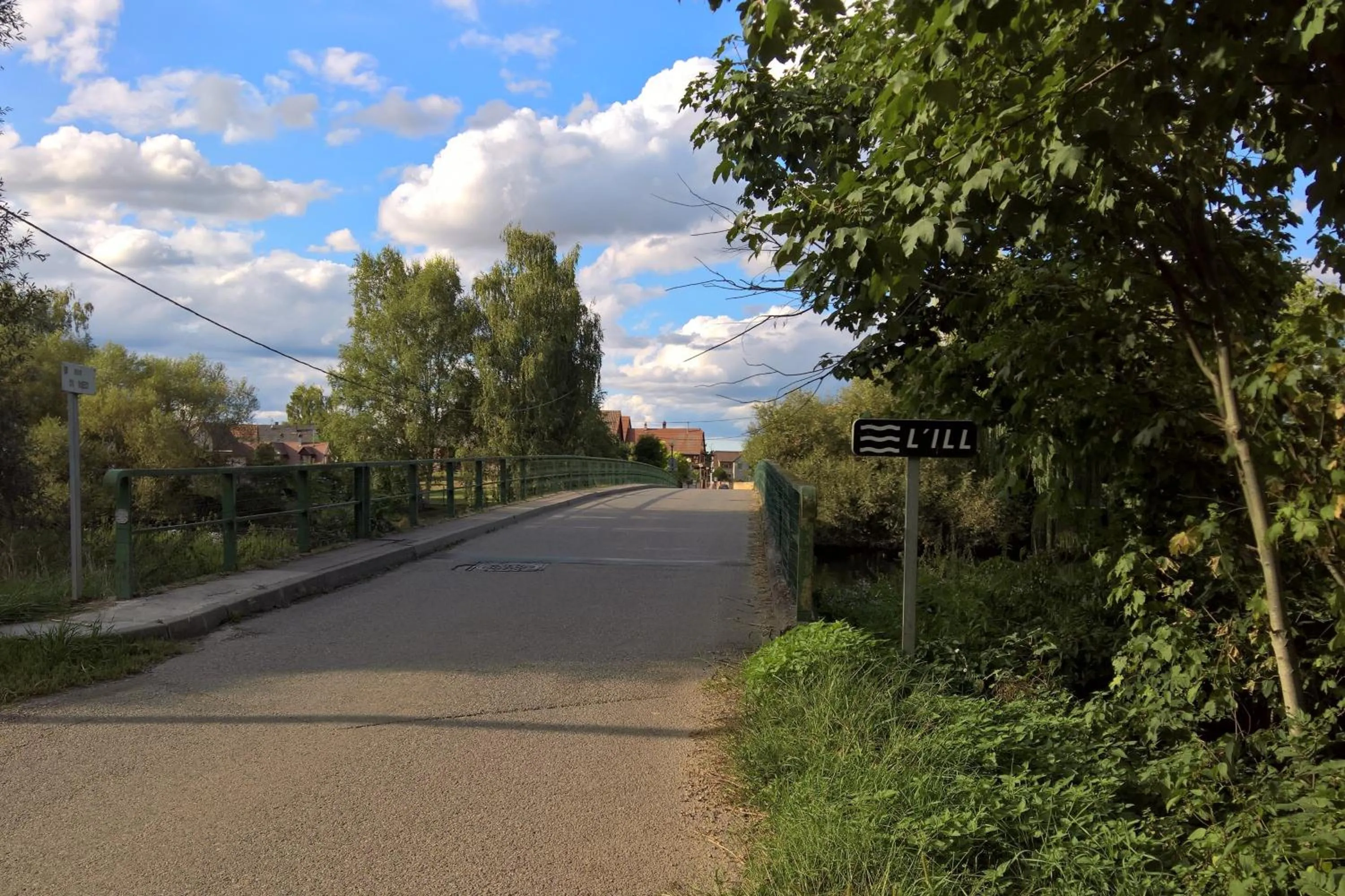 Natural landscape in Au Relais de l'Ill