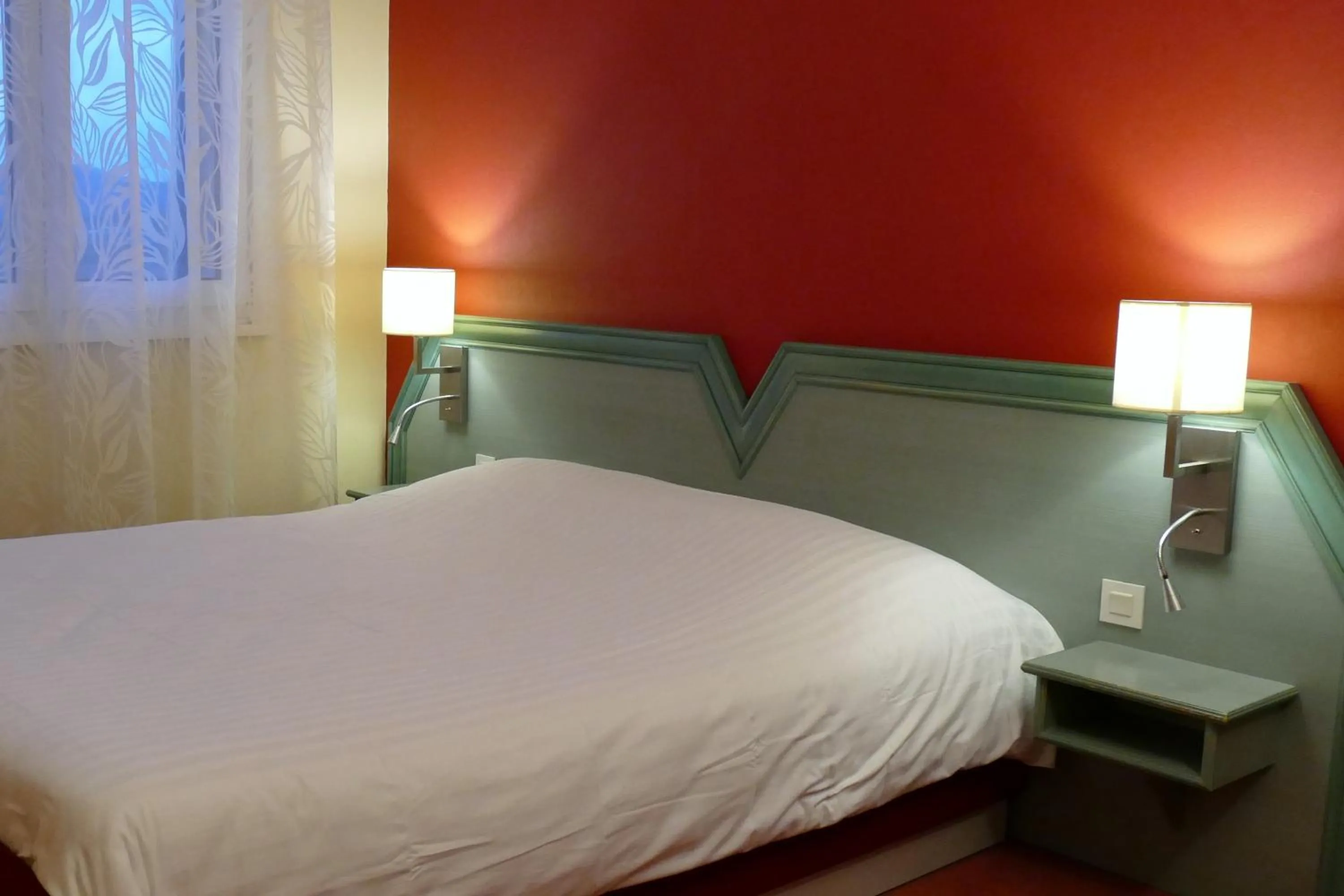 Bed in Au Relais de l'Ill