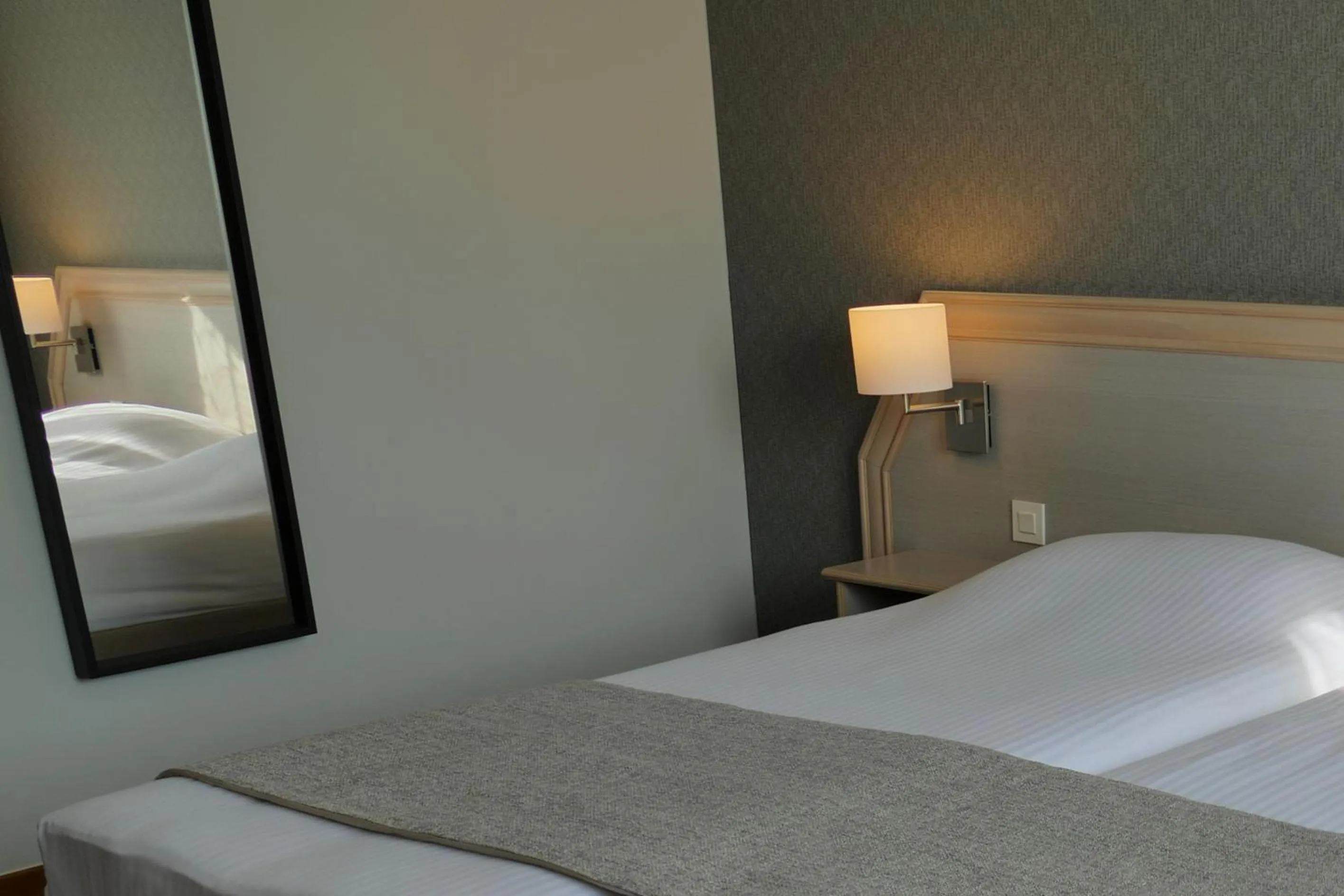 Bed in Au Relais de l'Ill