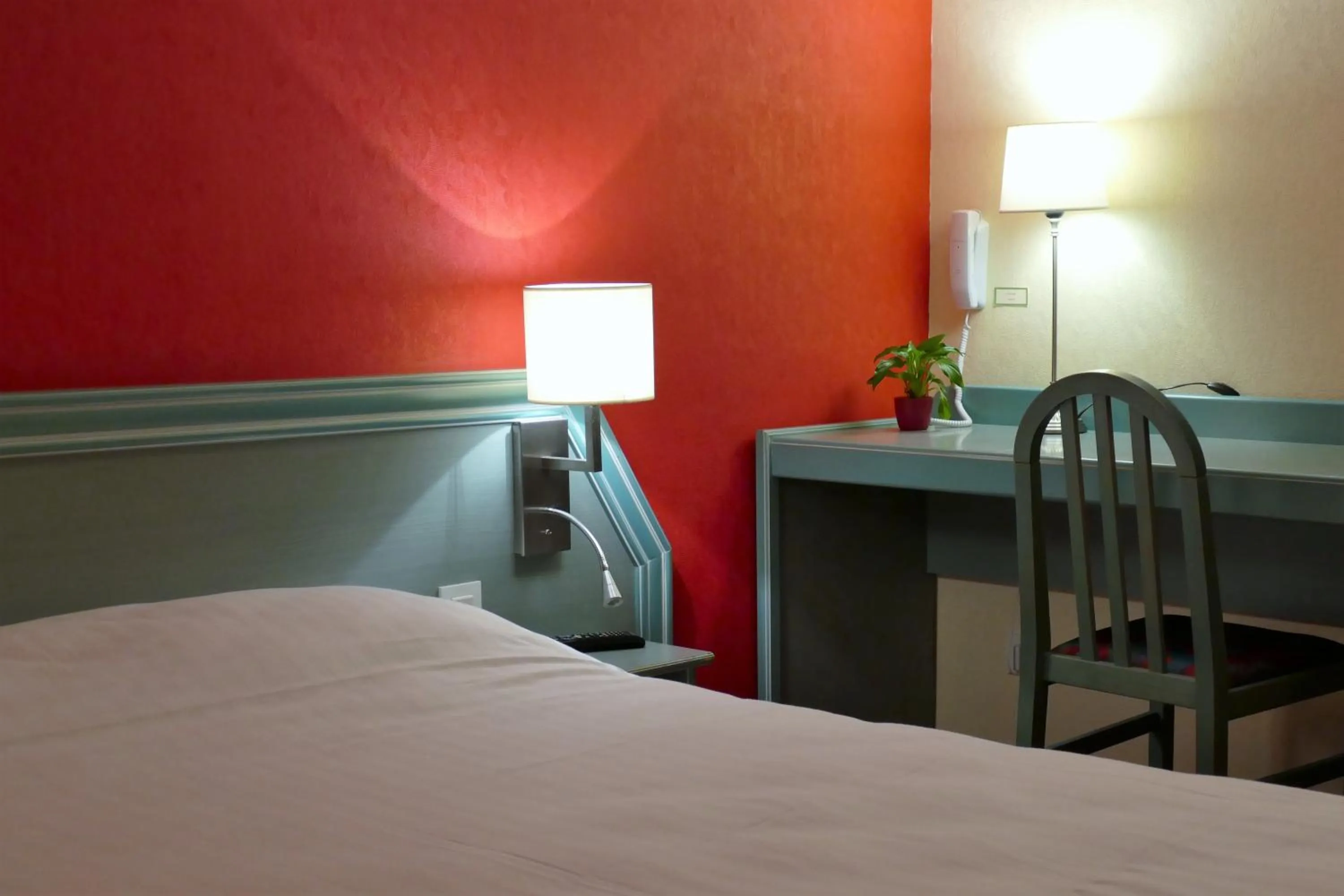 Bed in Au Relais de l'Ill