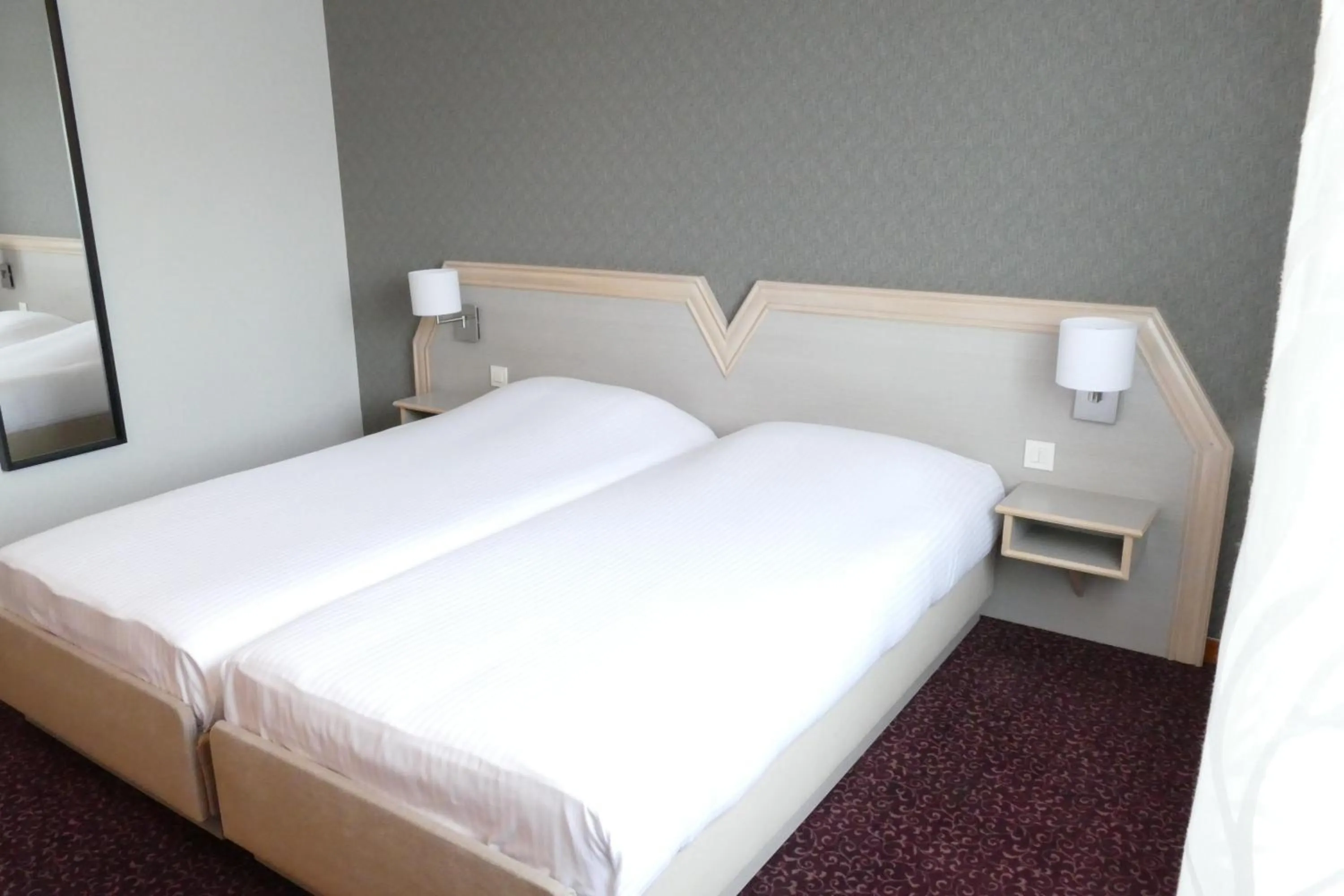 Bed in Au Relais de l'Ill