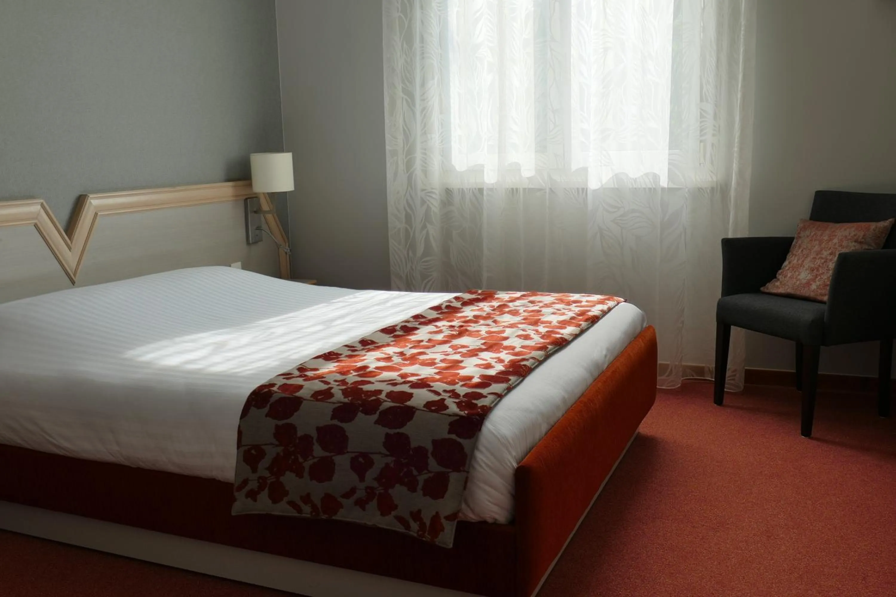 Bed in Au Relais de l'Ill