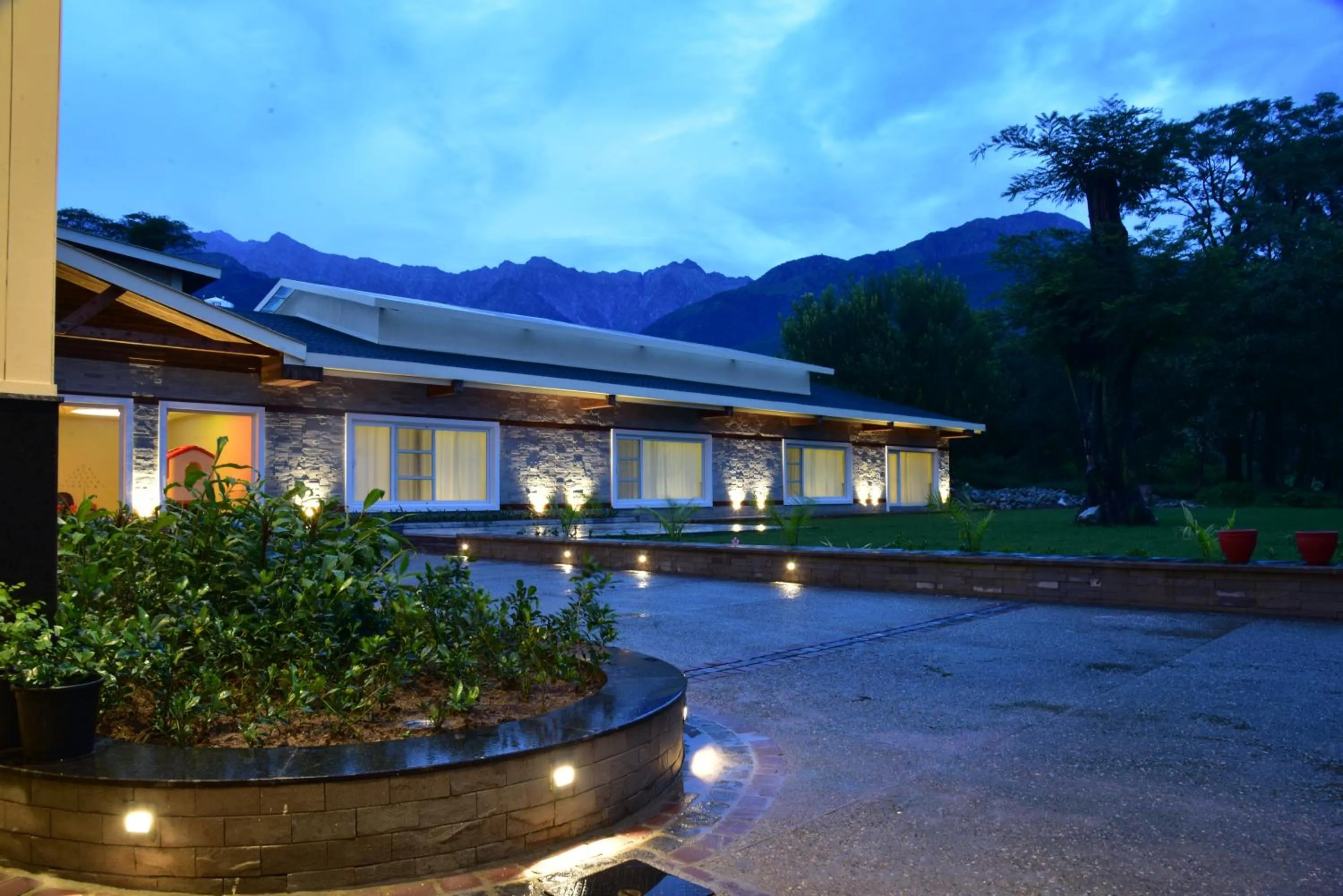Property building in Infinitea Tea Garden Resort