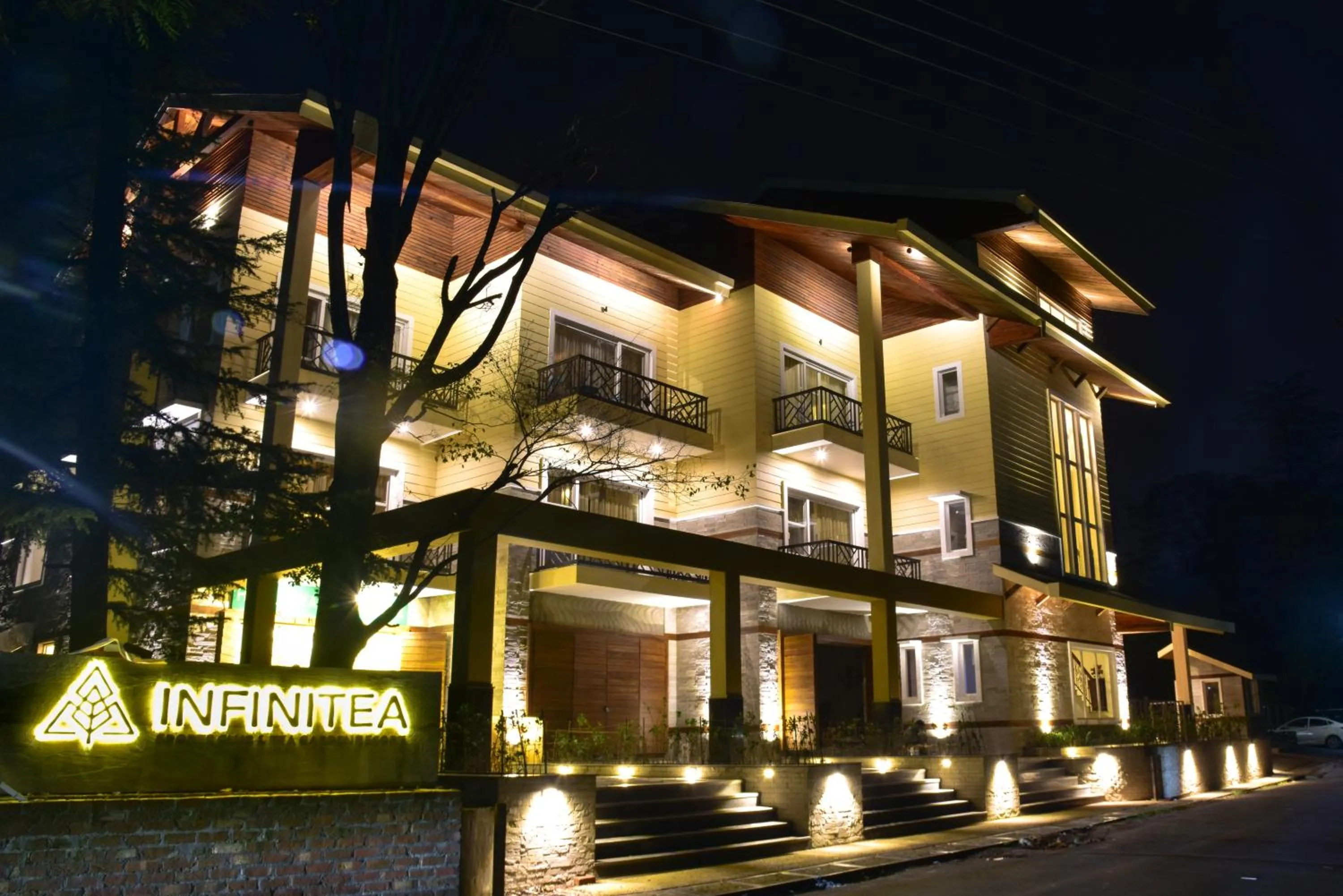 Property building in Infinitea Tea Garden Resort
