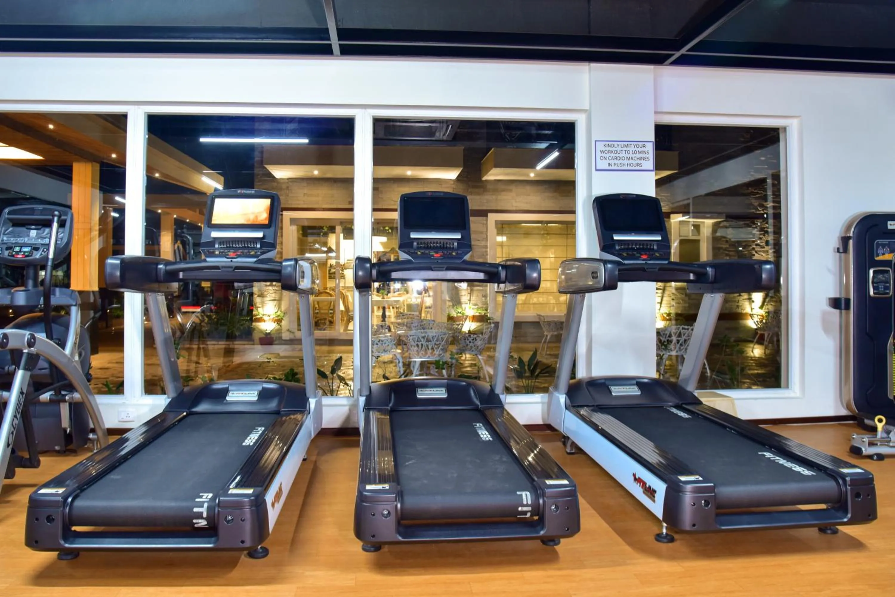 Fitness centre/facilities in Infinitea Tea Garden Resort