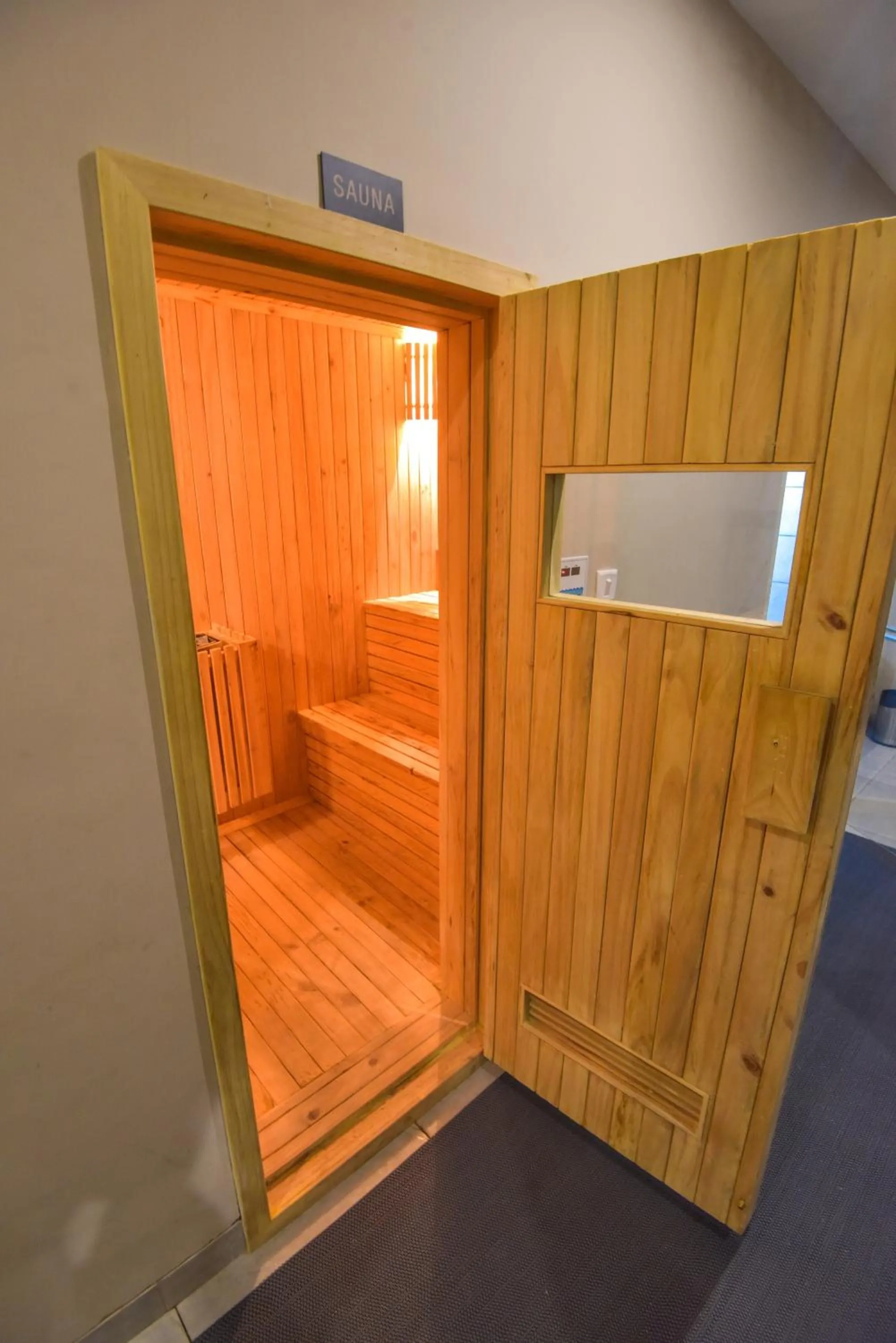 Sauna in Infinitea Tea Garden Resort