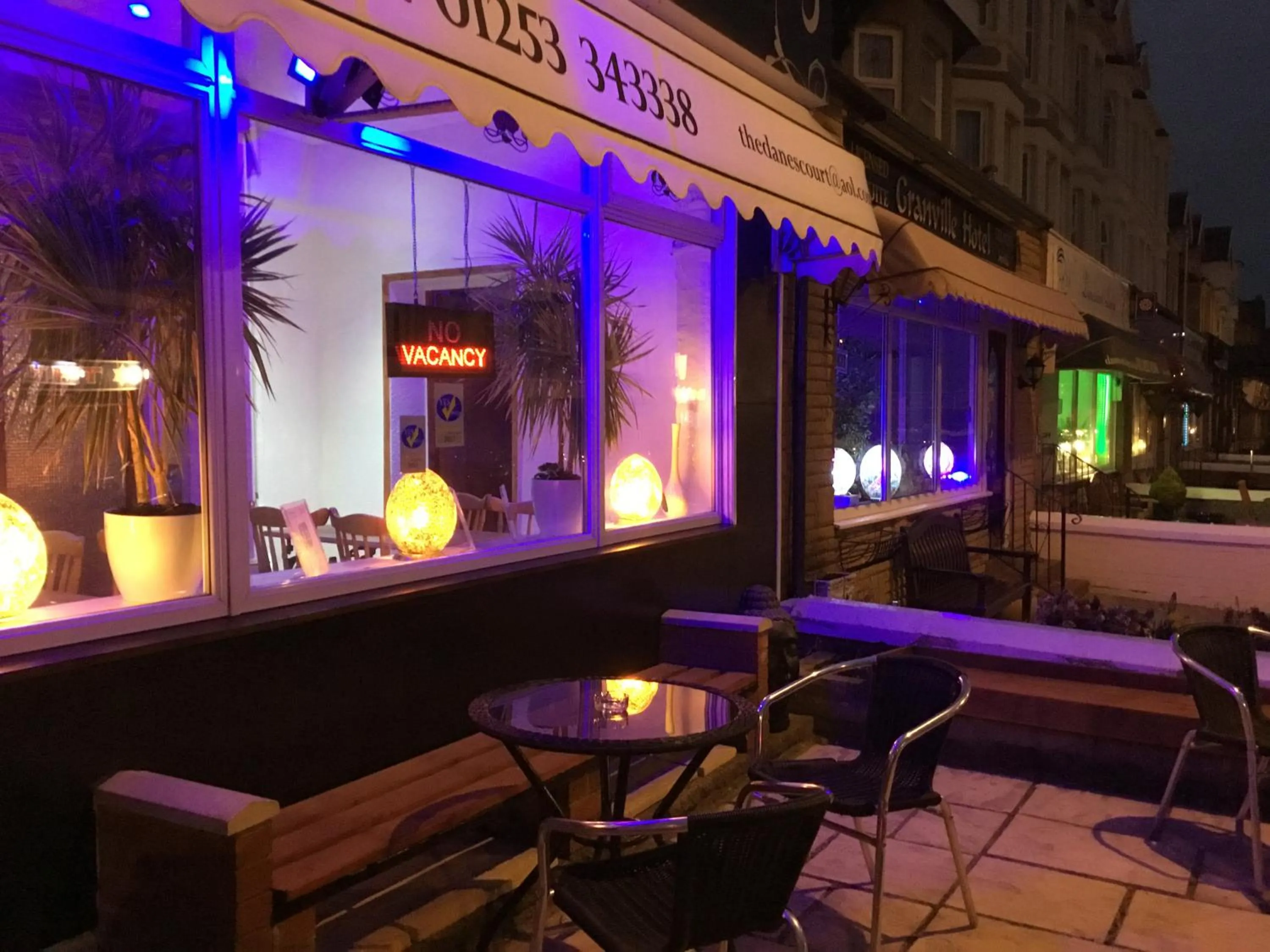 Night in Danescourt Lodge