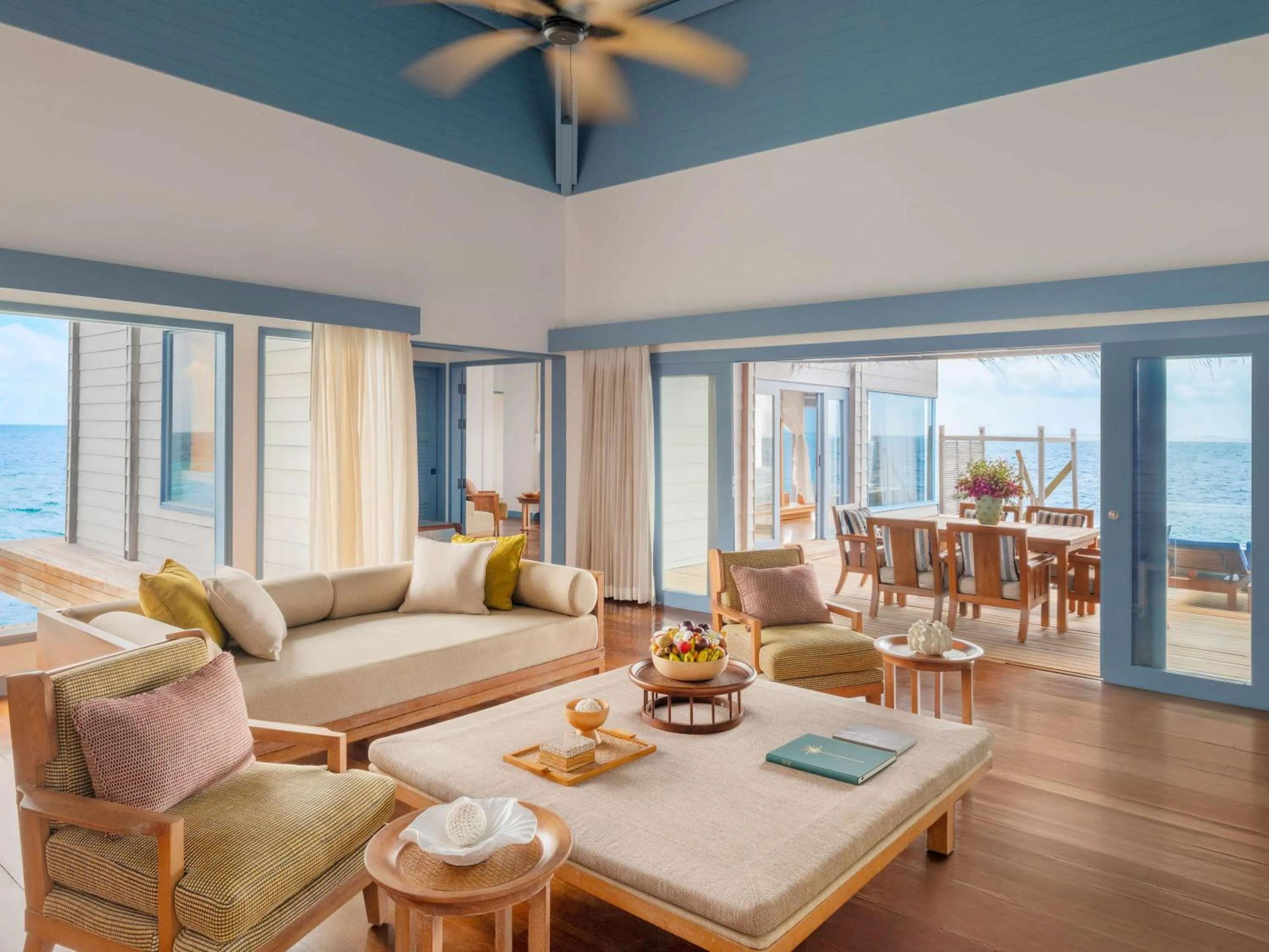 Bedroom in Raffles Maldives Meradhoo