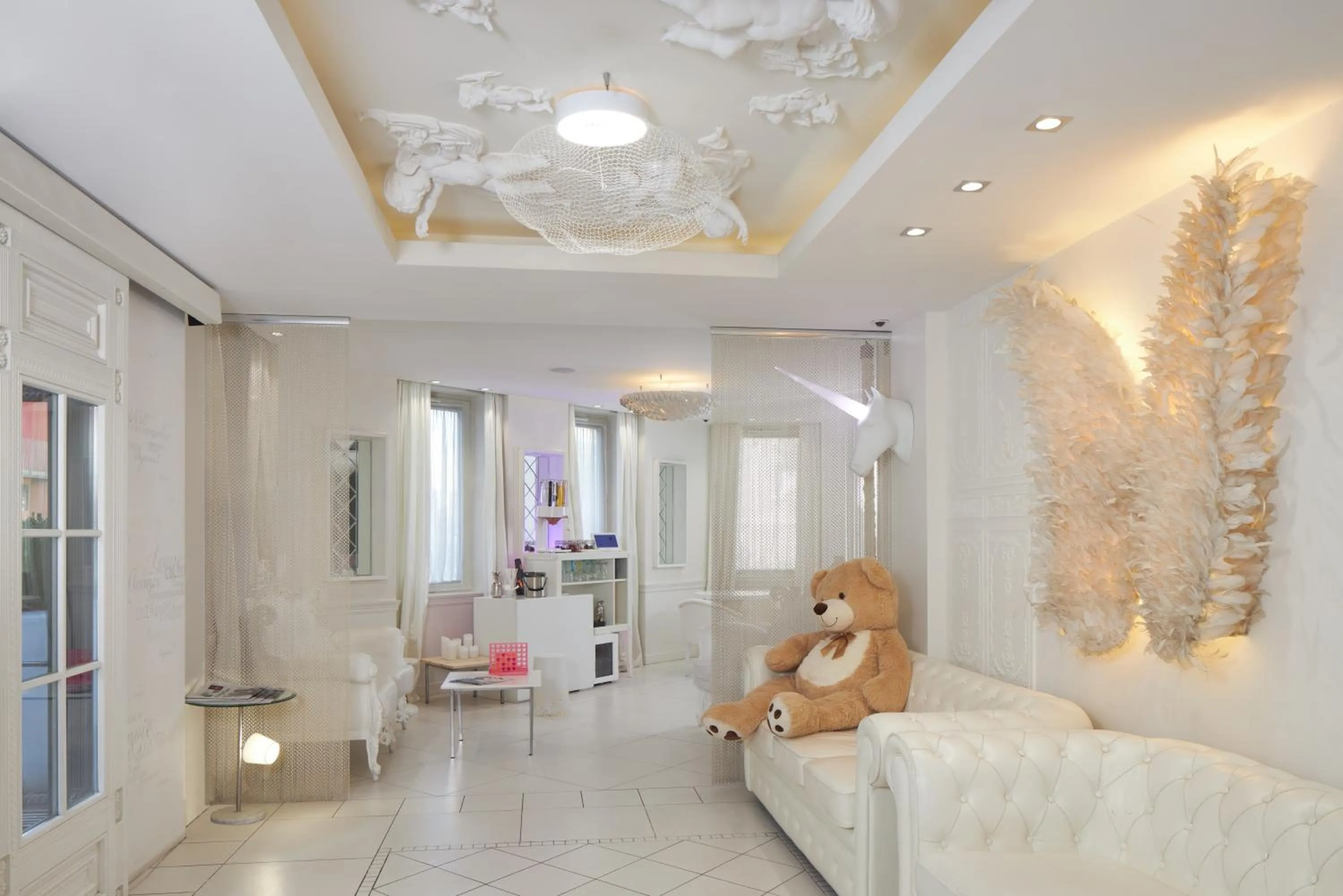 Lobby or reception in Hôtel Vice Versa