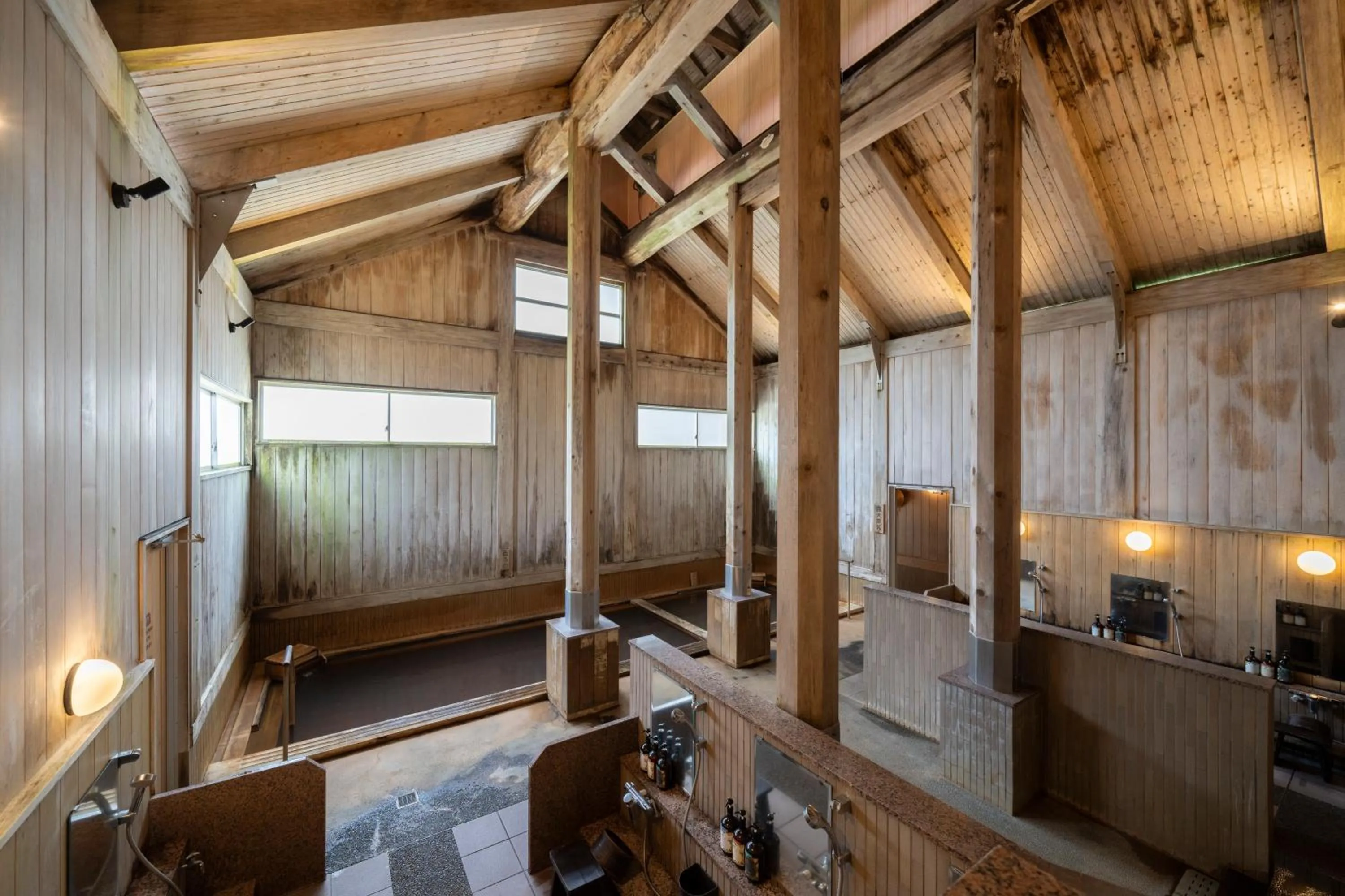Hot Spring Bath in Hirayukan