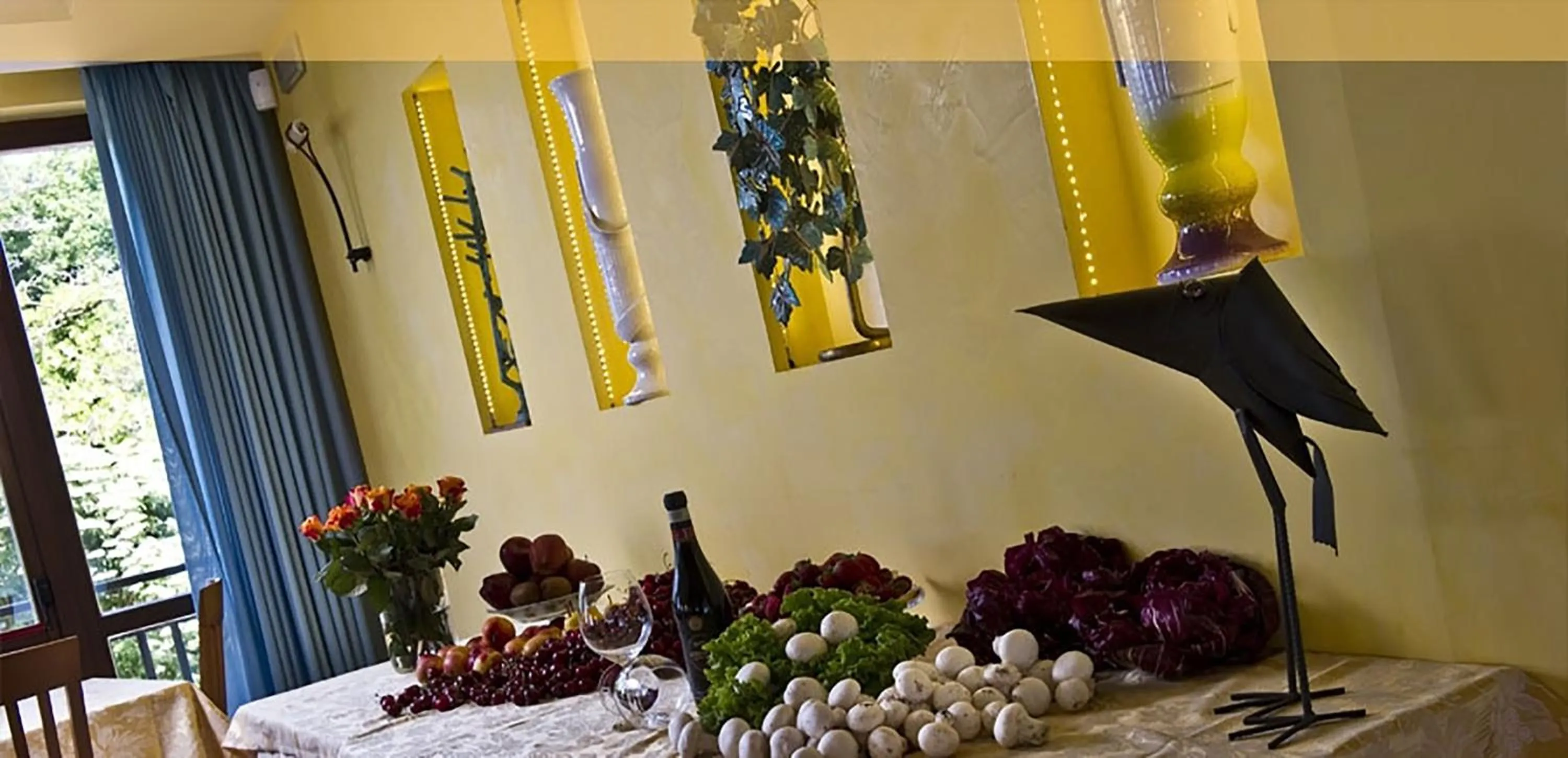 Decorative detail in Hotel Costabella