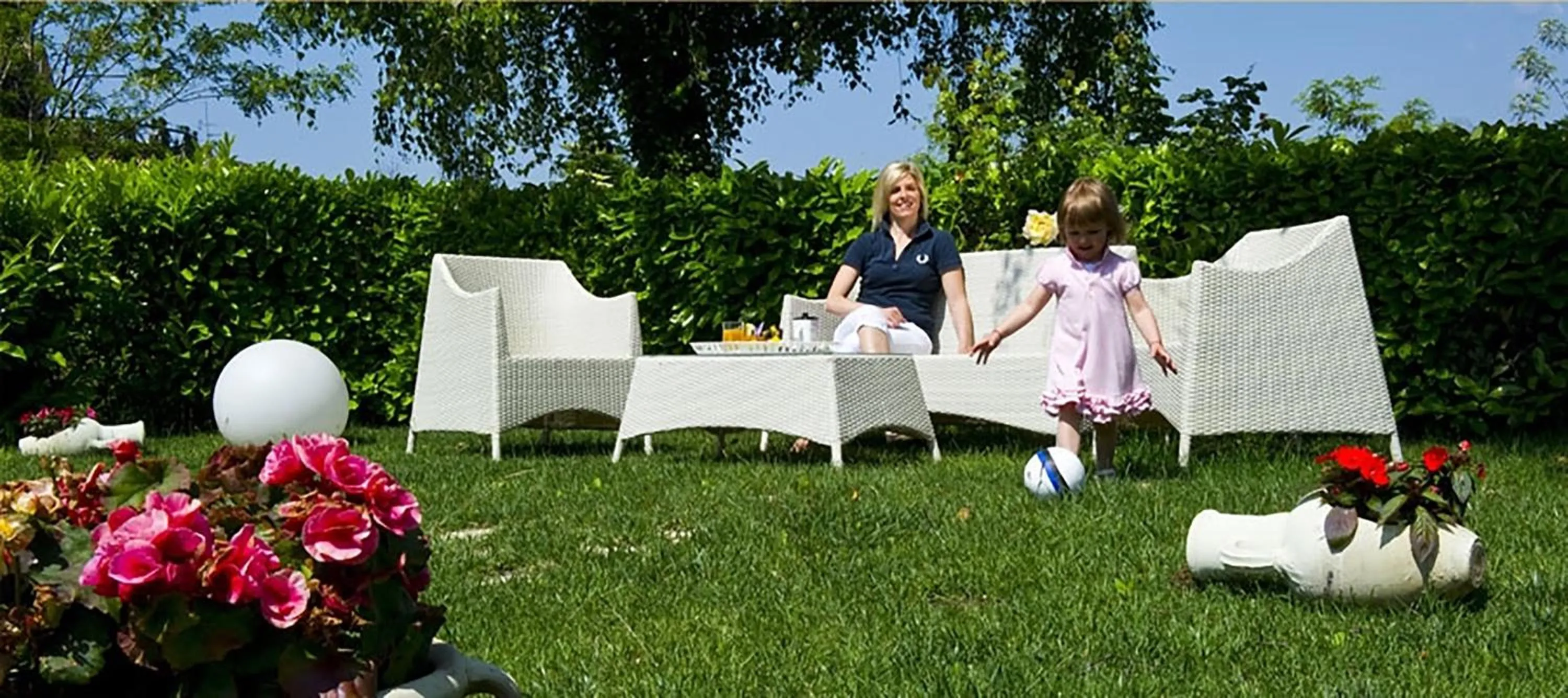 Garden in Hotel Costabella