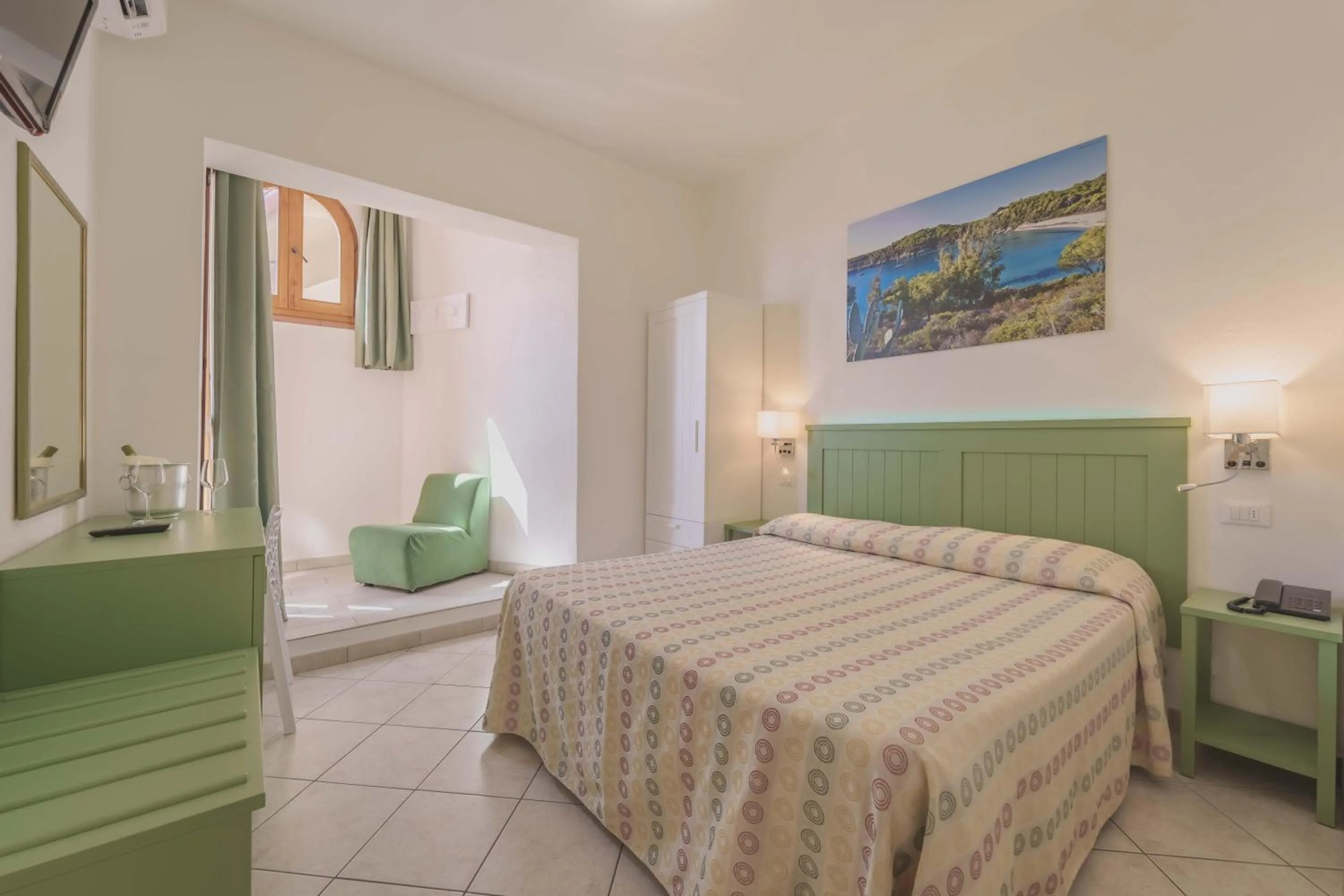 Bed in Hotel Galli - Wellness & Spa