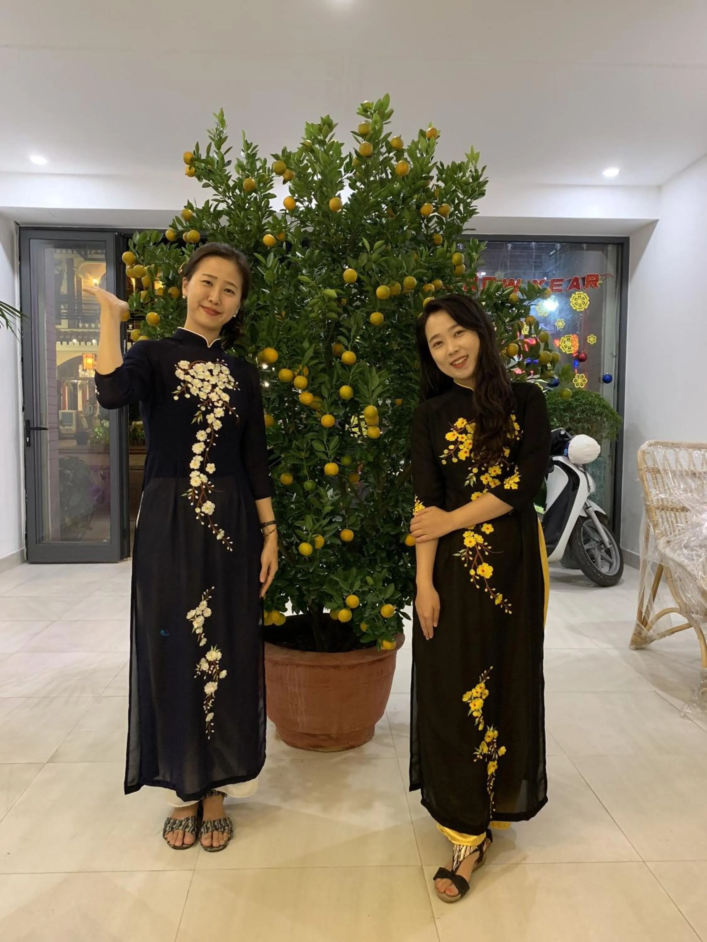 Guests in La An Homestay