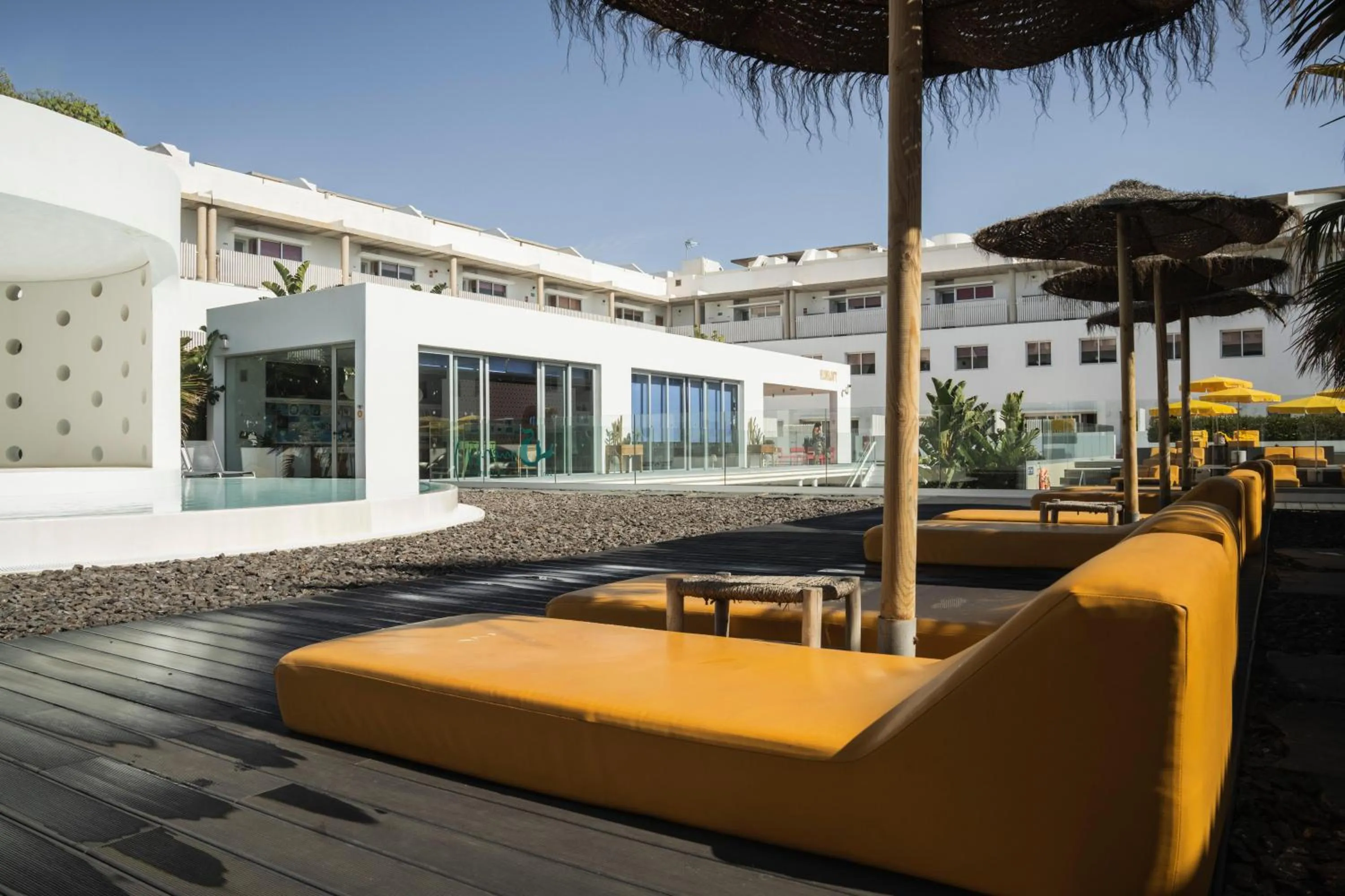 Solarium in Buendía Corralejo Nohotel