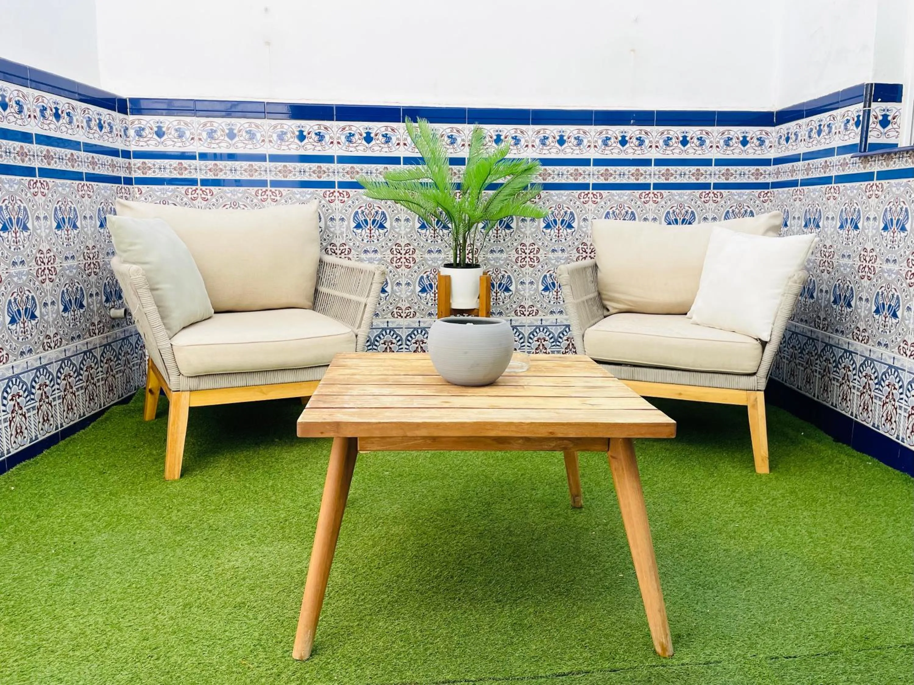 Patio in La Casa de Carmen